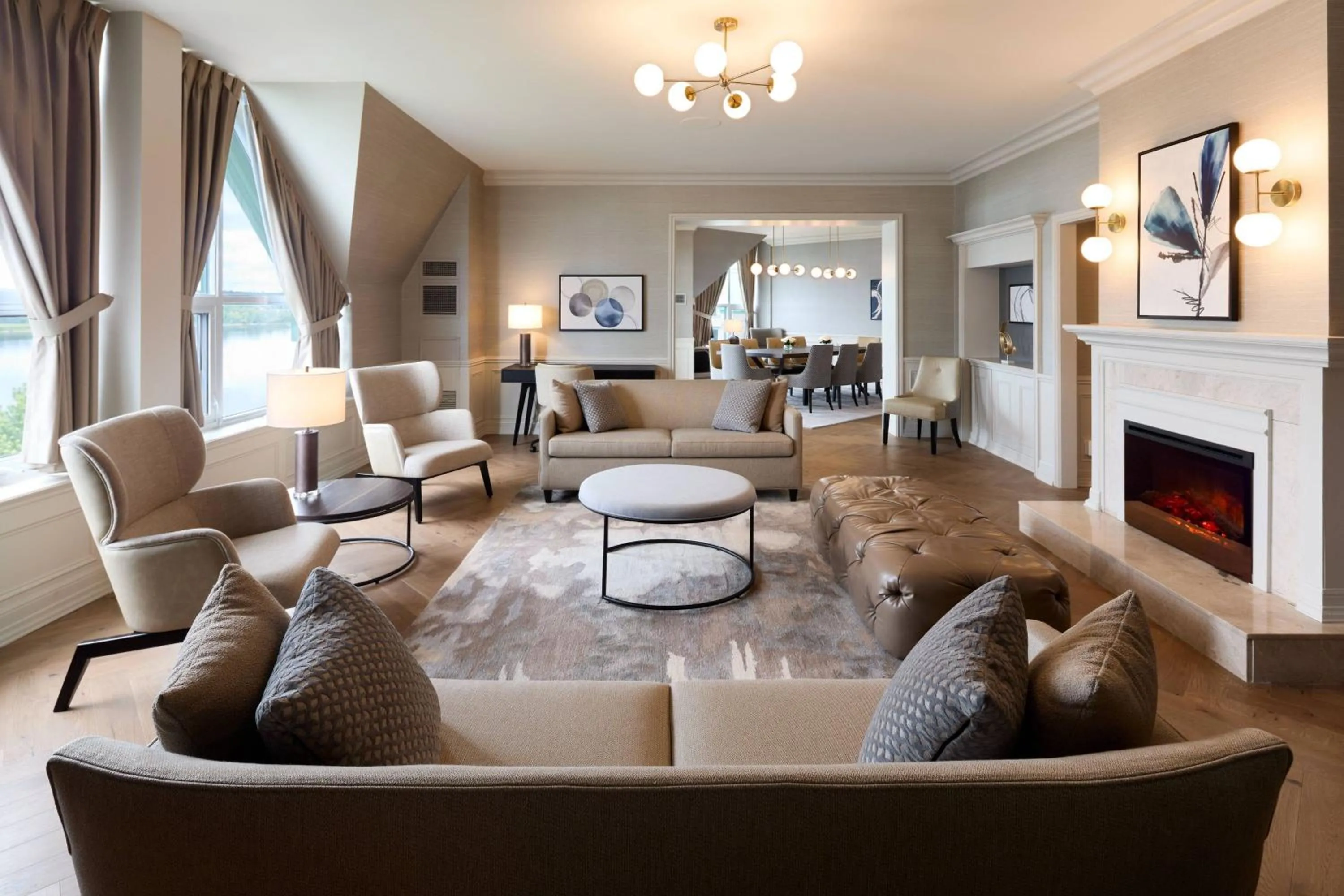 Living room in Delta Hotels by Marriott Fredericton