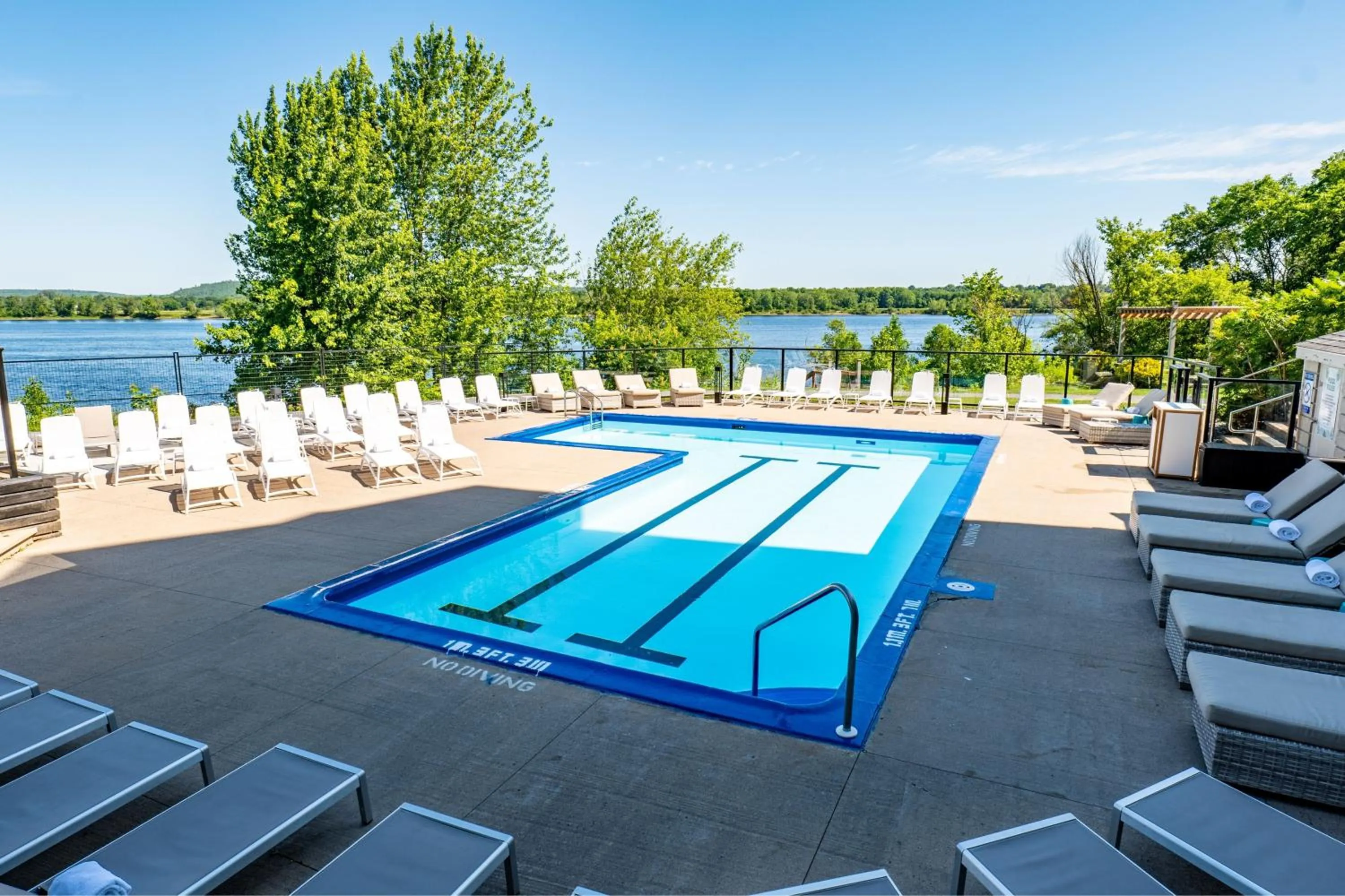 Swimming pool in Delta Hotels by Marriott Fredericton