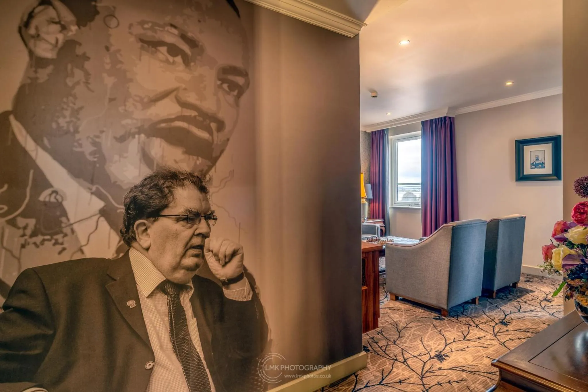 Living room in City Hotel