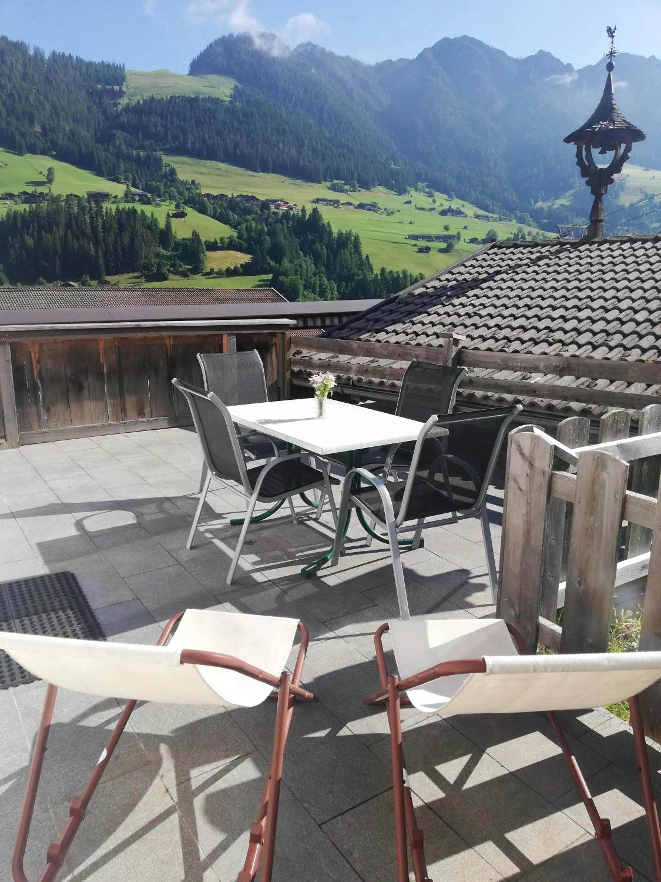 Balcony/Terrace in Appartements Kolberhof