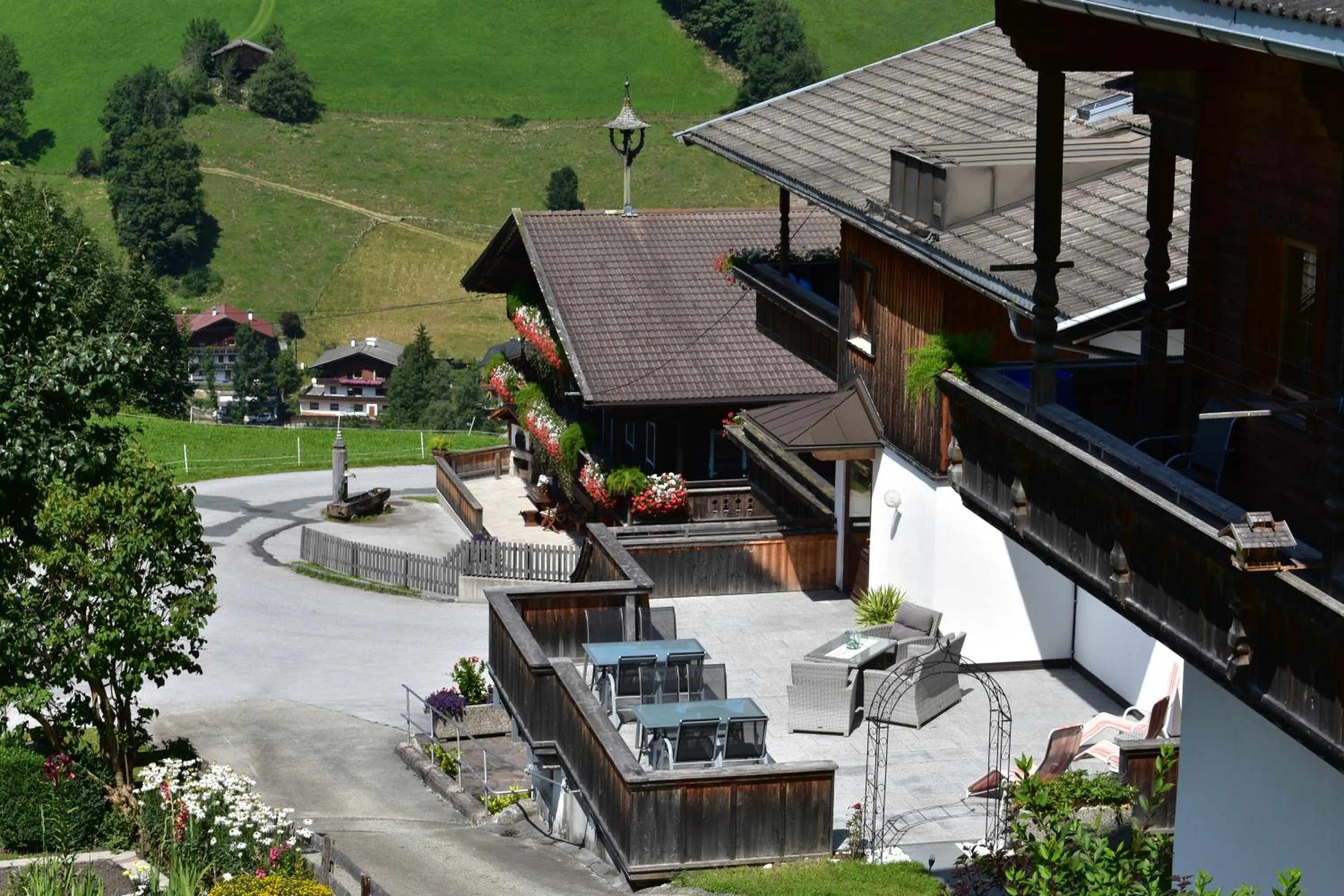 Balcony/Terrace in Appartements Kolberhof