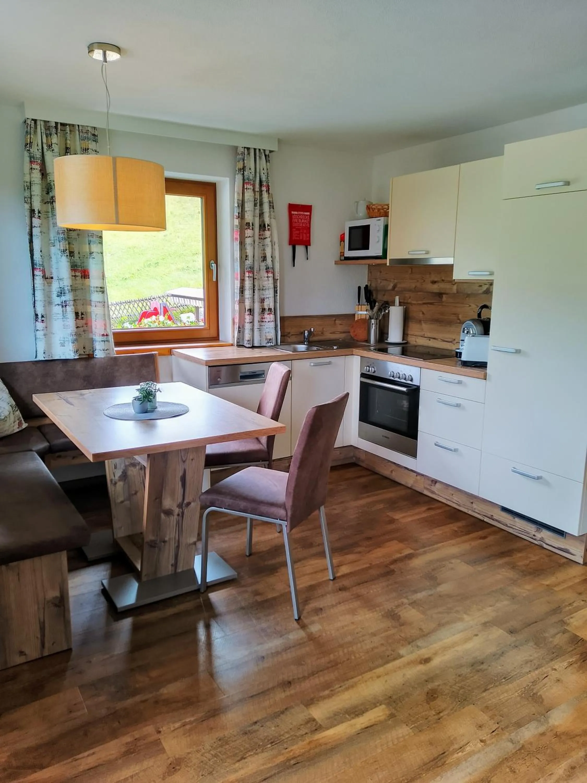 Kitchen or kitchenette in Appartements Kolberhof