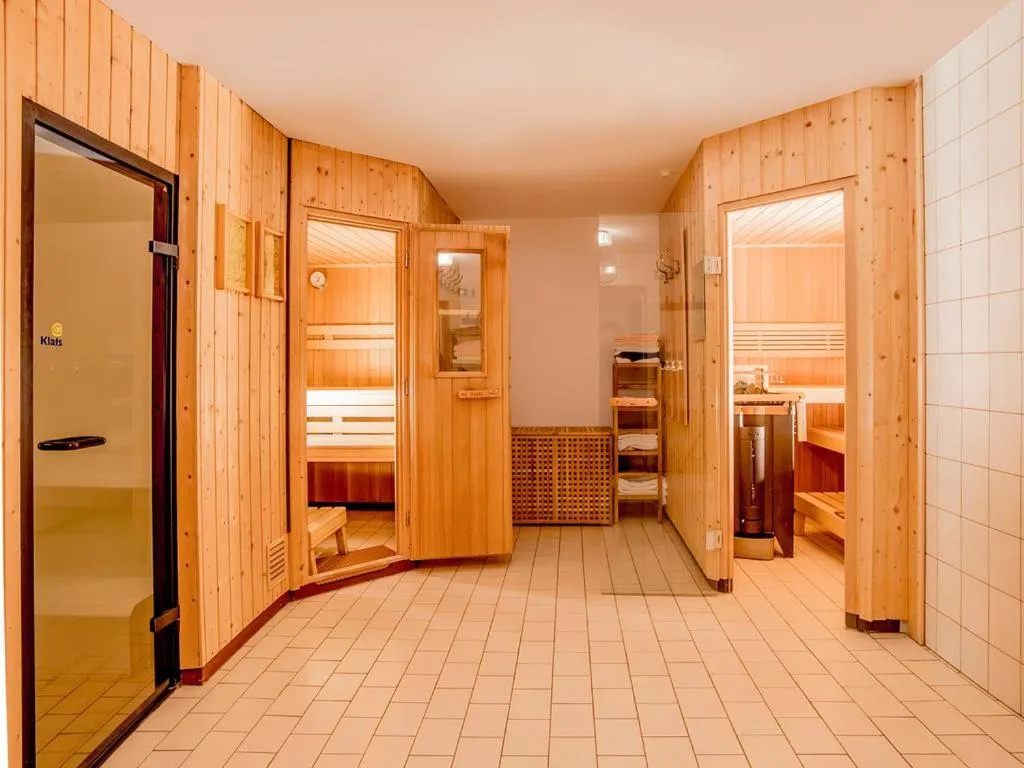Sauna, Bed in Appartements Kolberhof