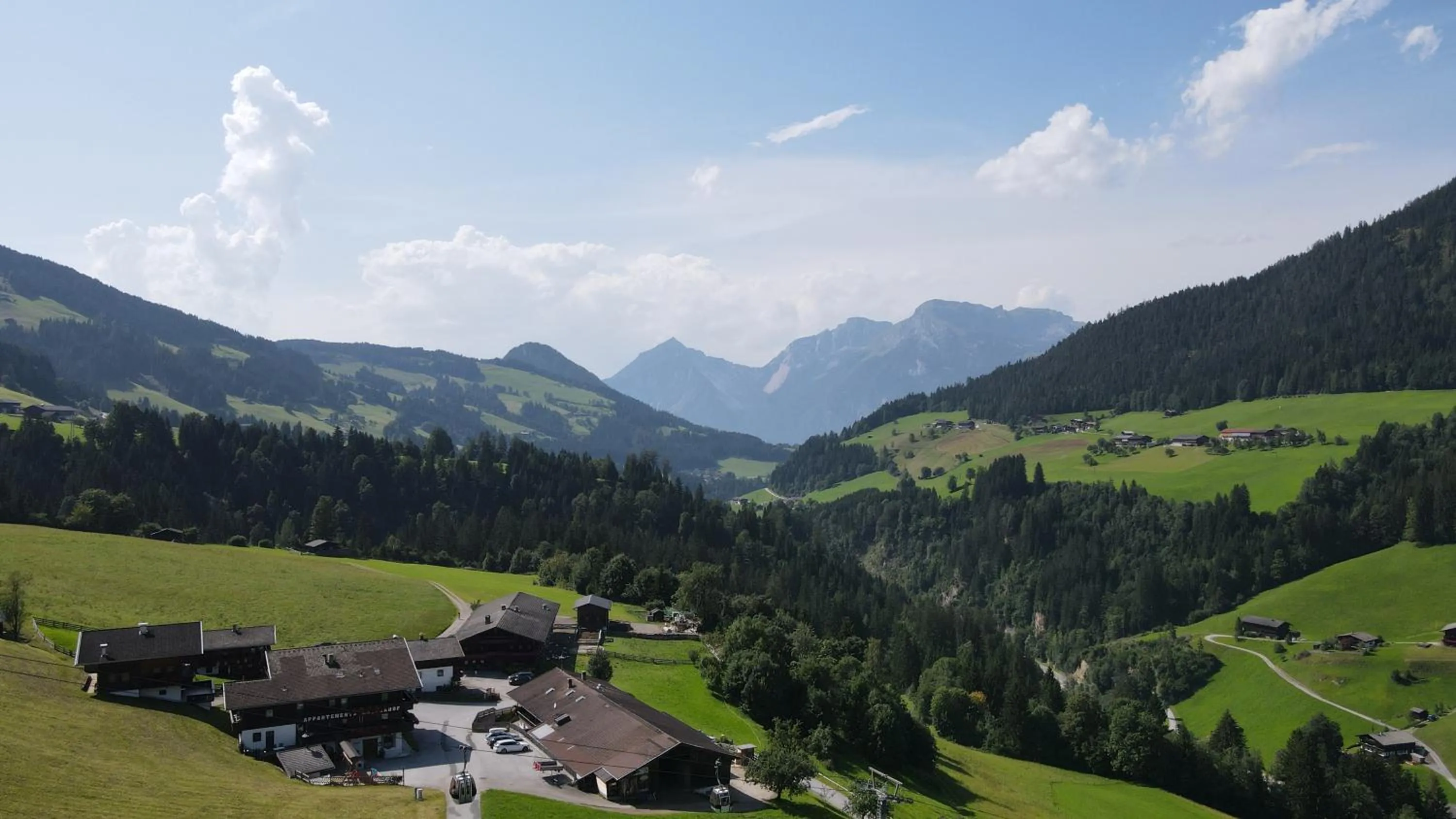 Natural landscape in Appartements Kolberhof