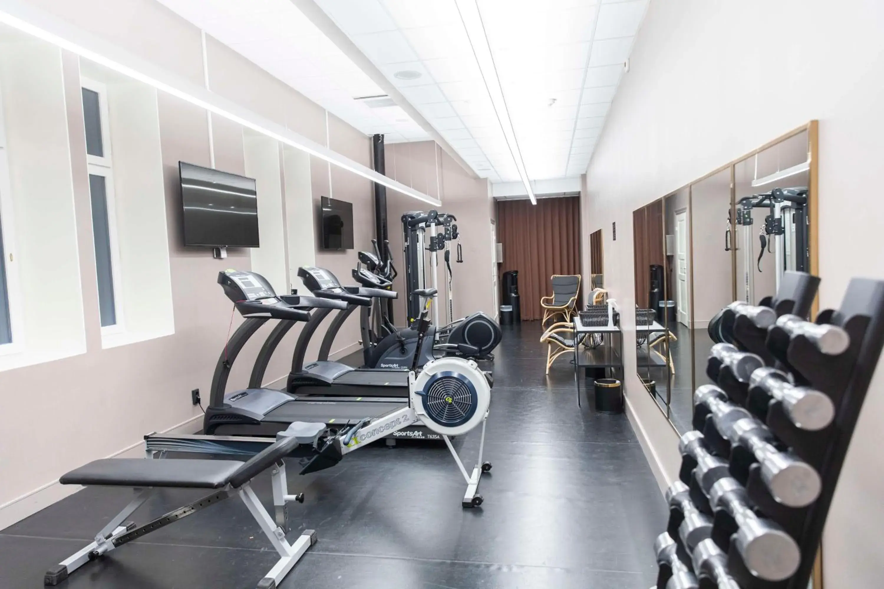 Fitness centre/facilities in Radisson Collection, Strand Hotel, Stockholm Fitness centre/facilities in Radisson Collection, Strand Hotel, Stockholm