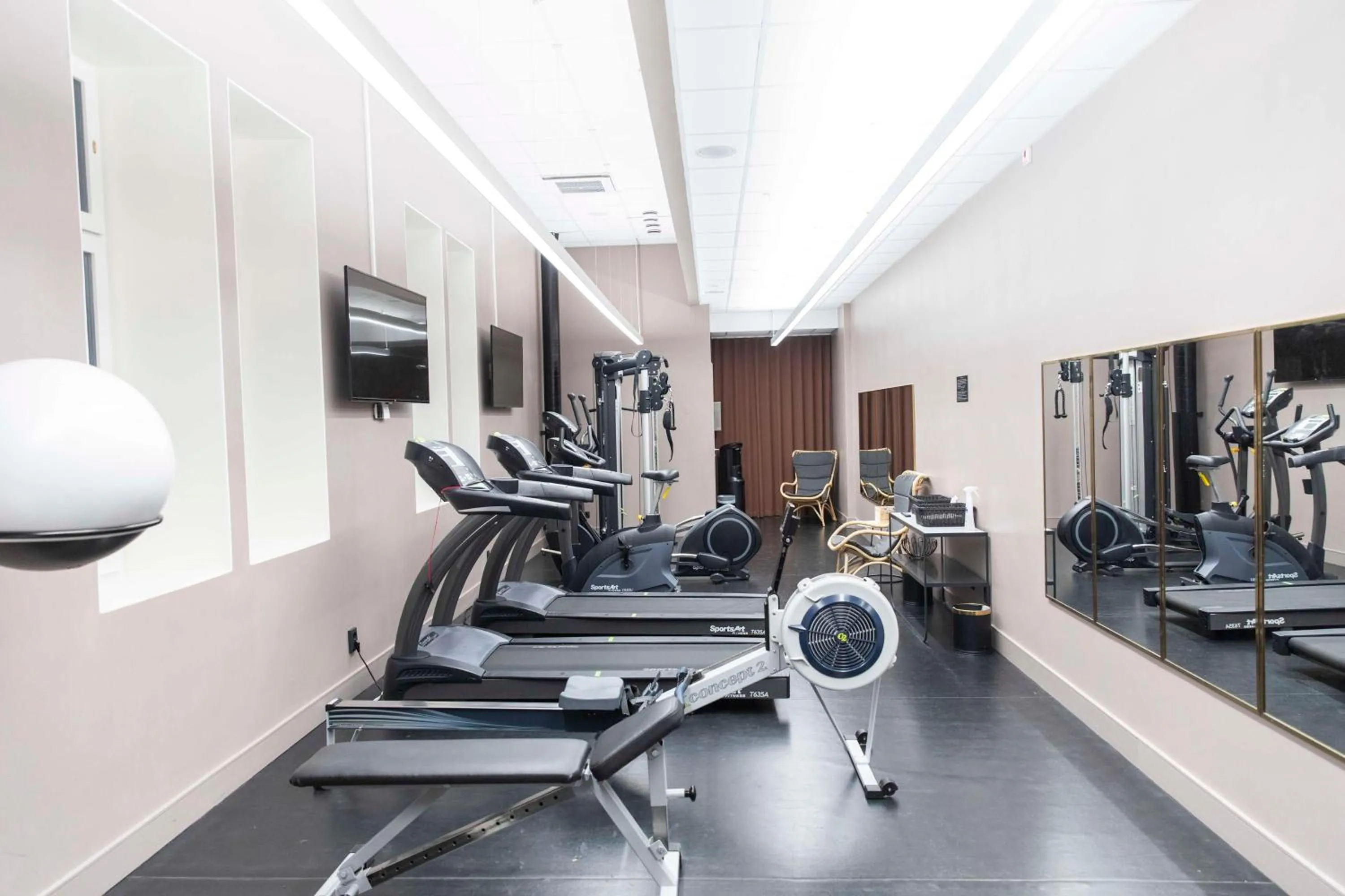Fitness centre/facilities in Radisson Collection, Strand Hotel, Stockholm