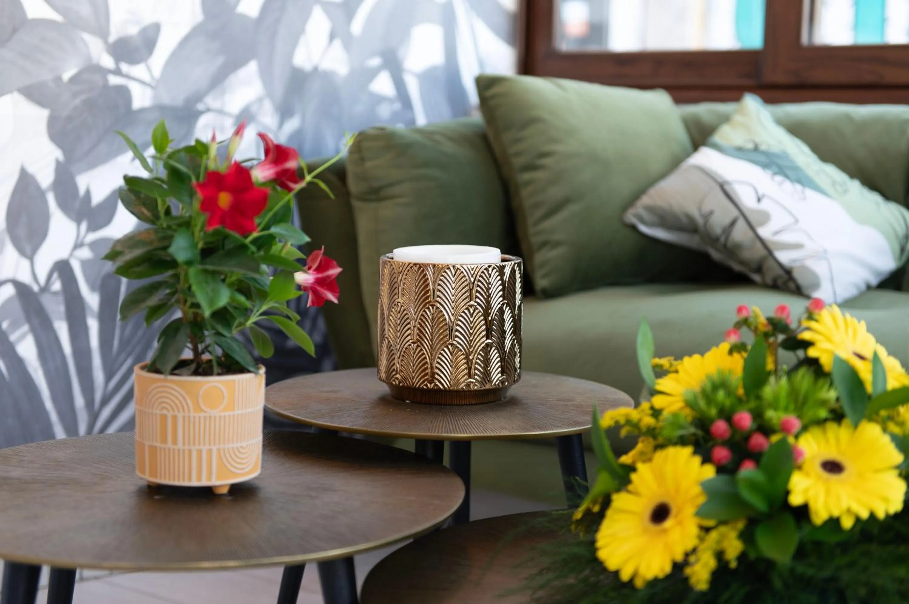 Living room in B&B Sorrento Central