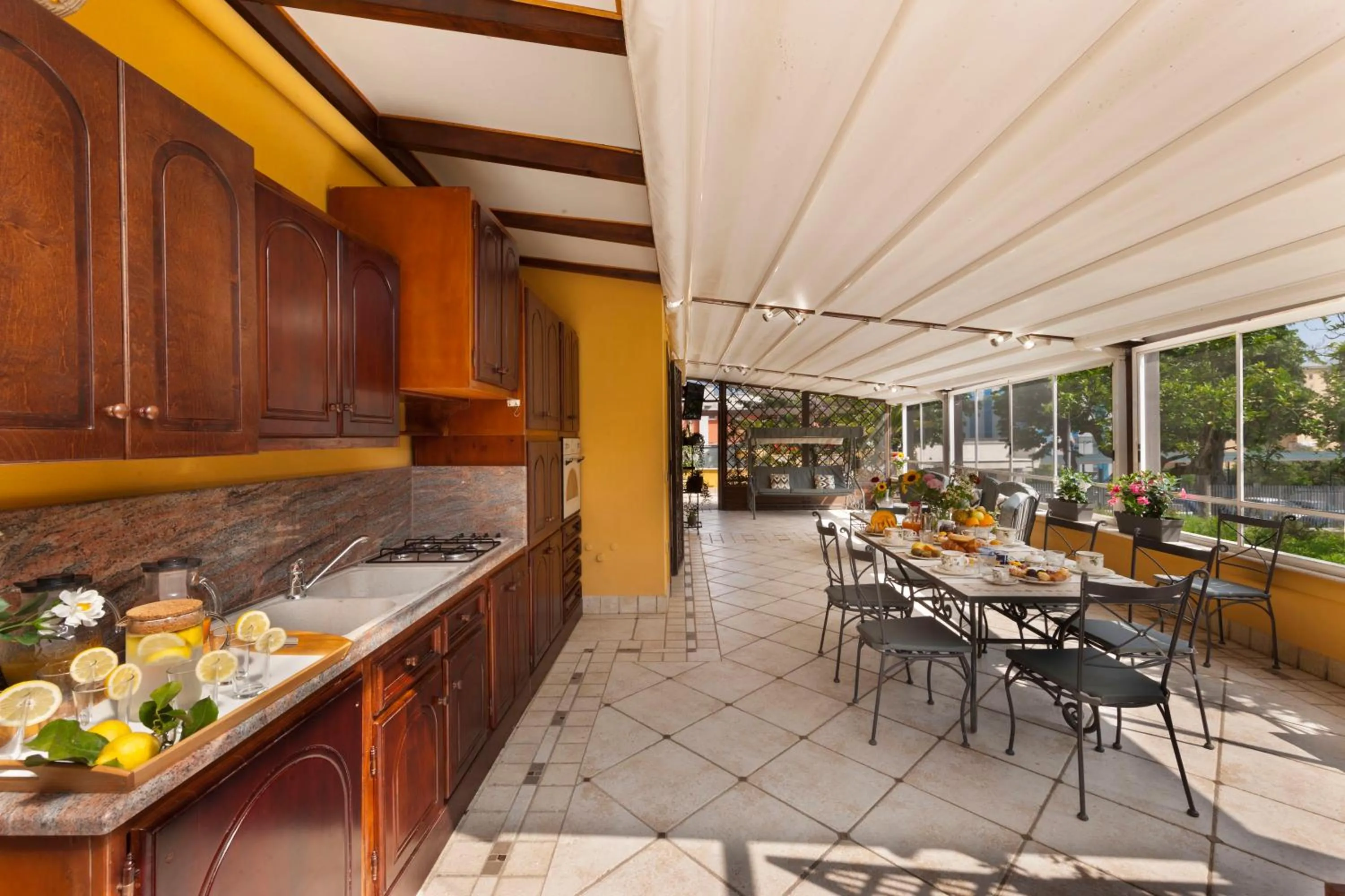 Food close-up in B&B Sorrento Central