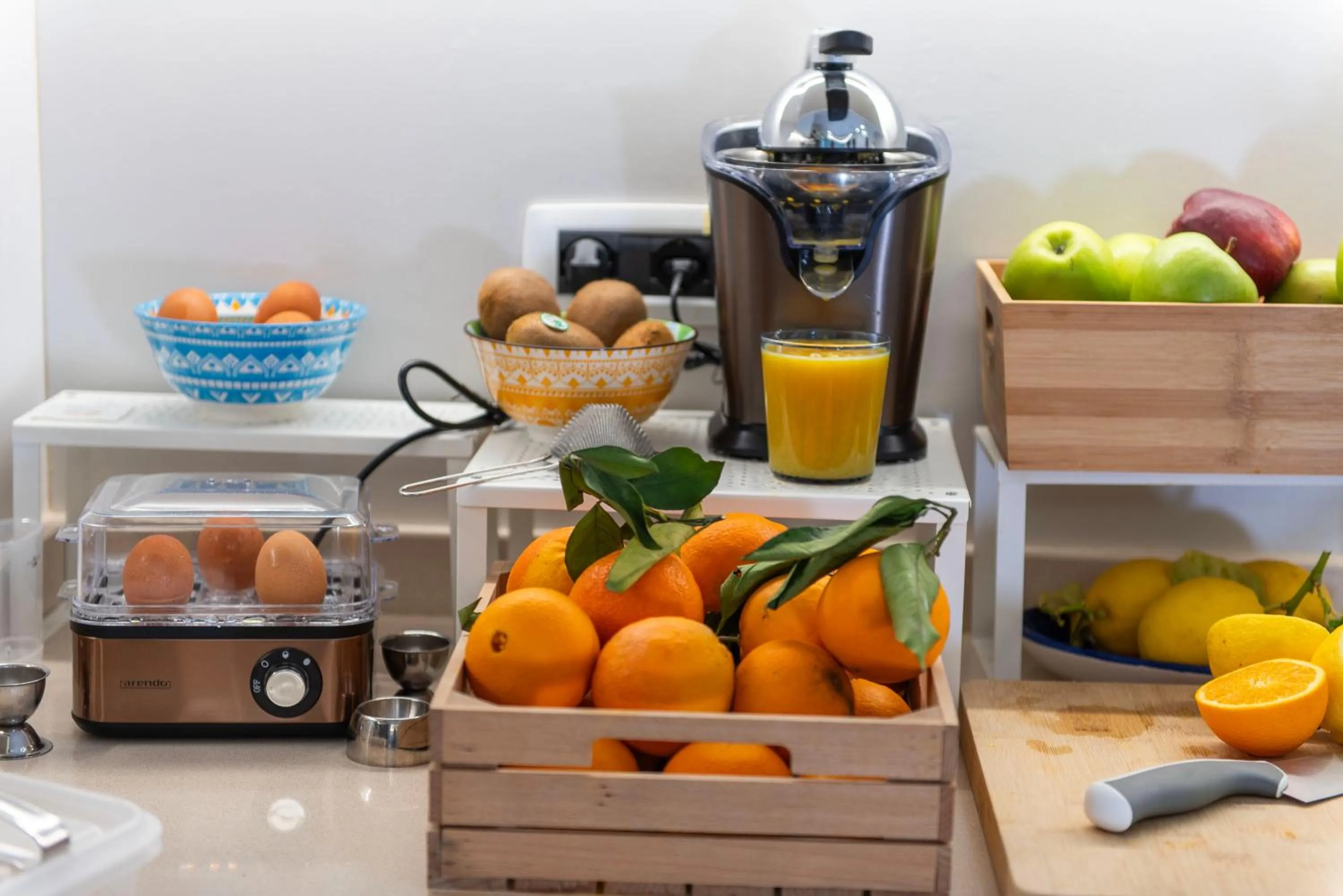 Food and drinks in B&B Sorrento Central