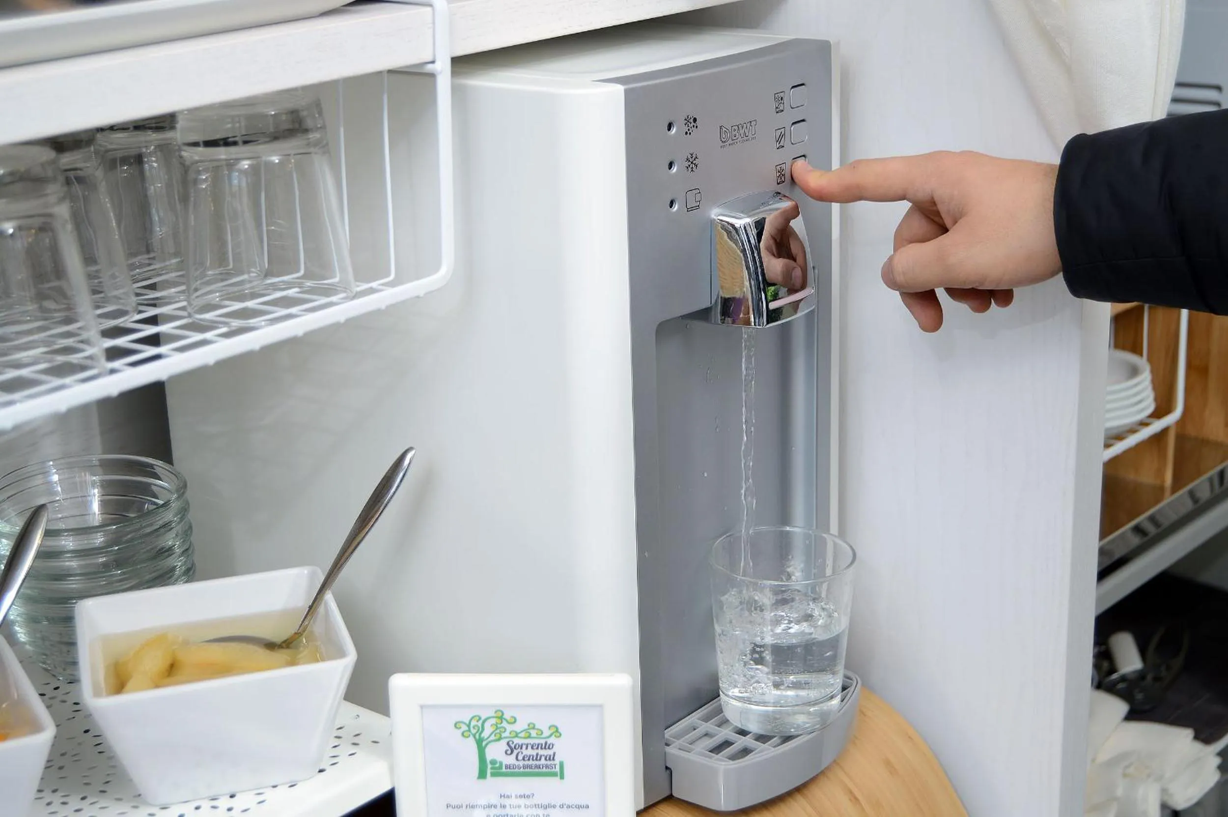 Bird's eye view in B&B Sorrento Central