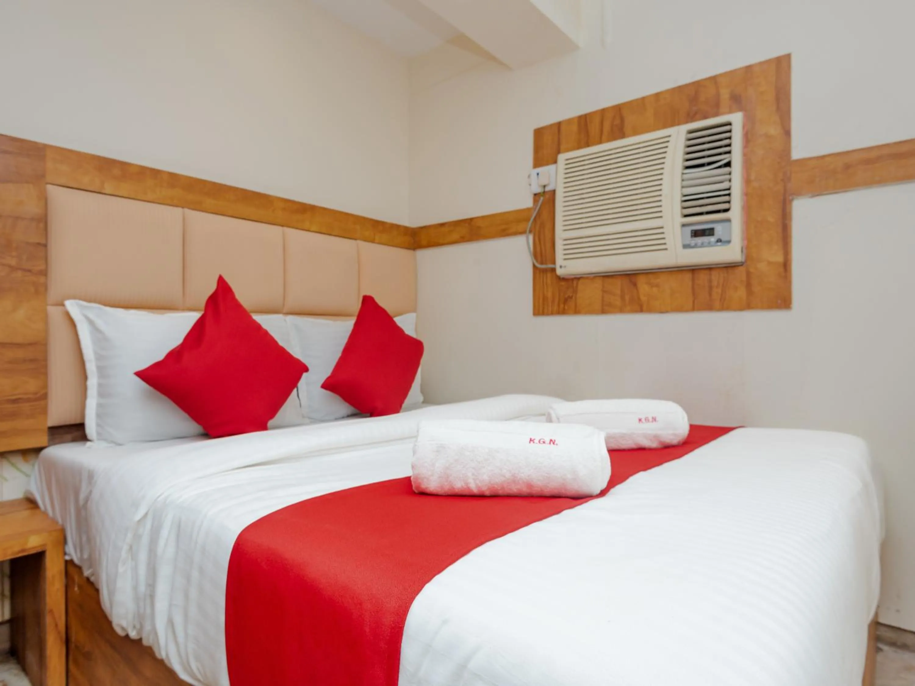 Bed in Hotel KGN Near CST Railway Station Mumbai and Haj House Mumbai Near Crawford Market Mumbai