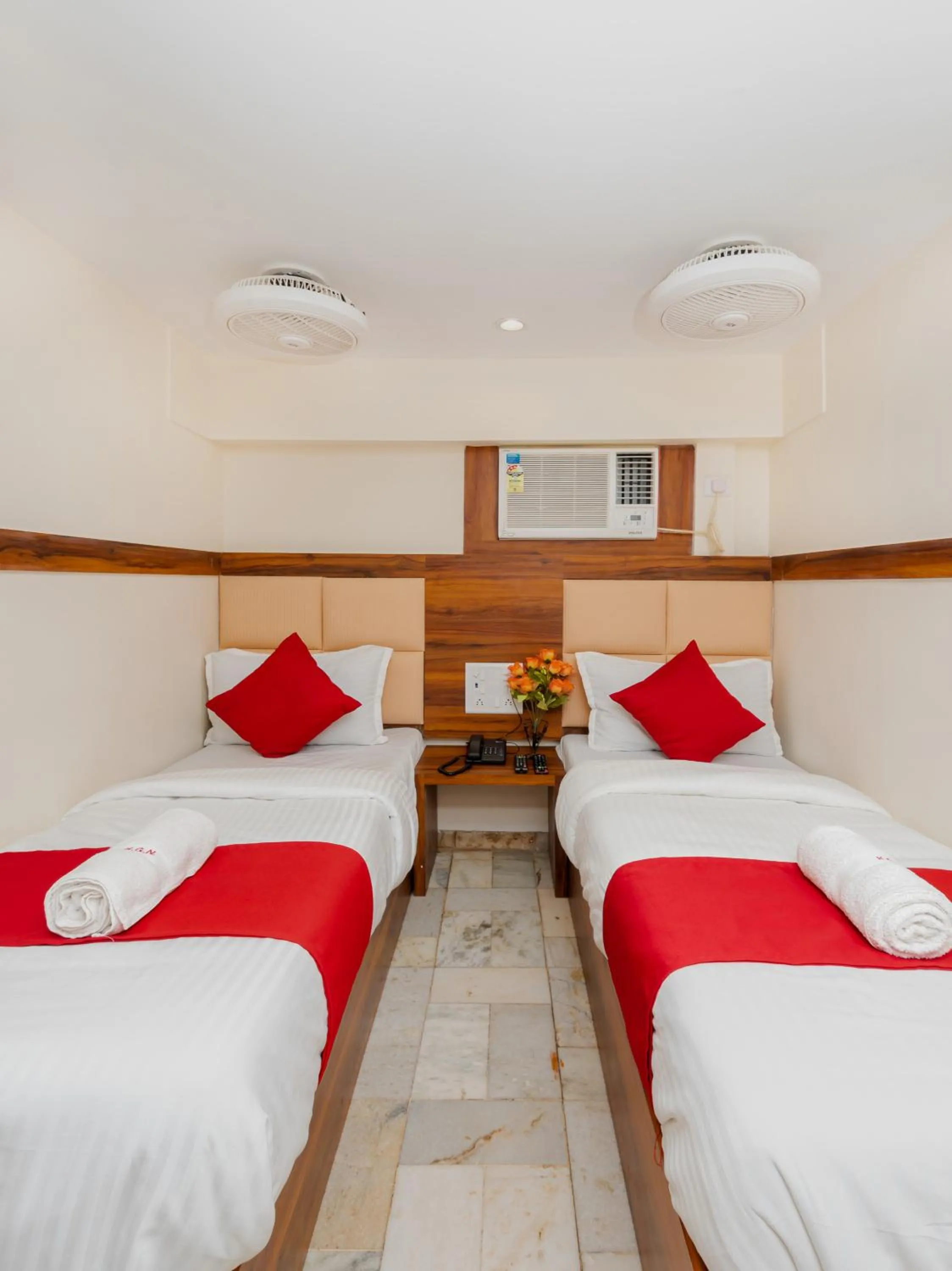 Bed in Hotel KGN Near CST Railway Station Mumbai and Haj House Mumbai Near Crawford Market Mumbai