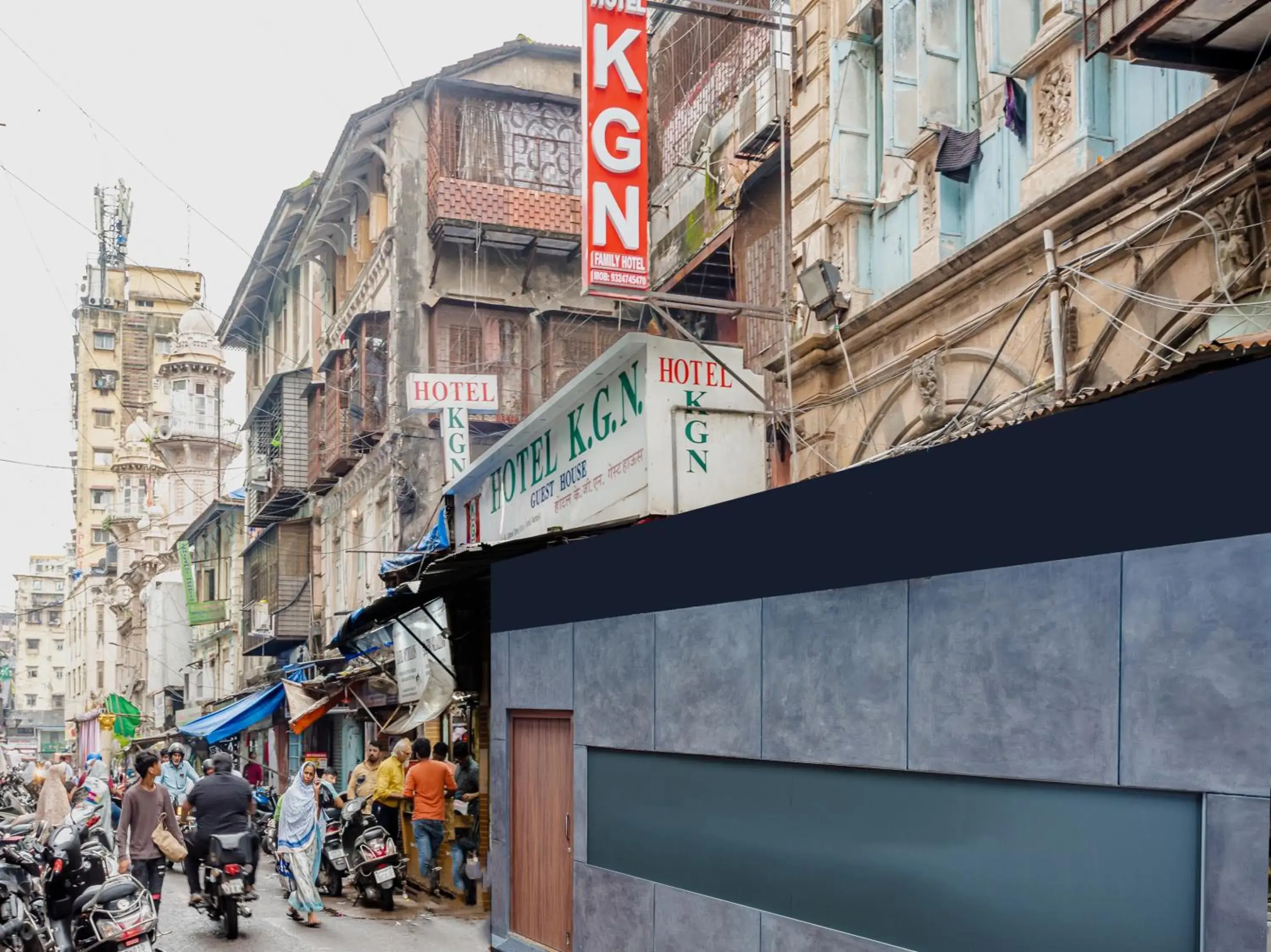 Property building in Hotel KGN Near CST Railway Station Mumbai and Haj House Mumbai Near Crawford Market Mumbai Property building in Hotel KGN Near CST Railway Station Mumbai and Haj House Mumbai Near Crawford Market Mumbai