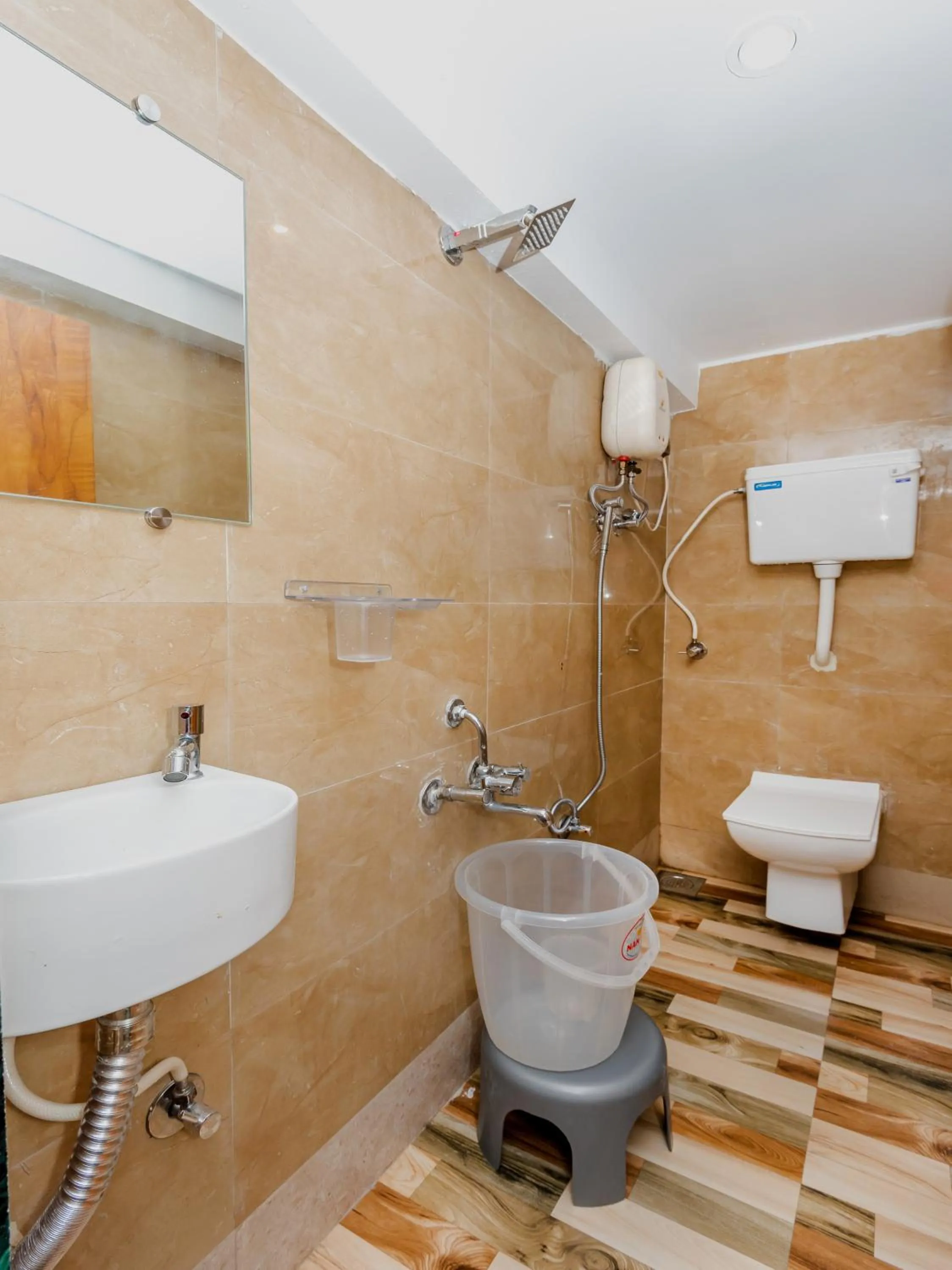 Bath in Hotel KGN Near CST Railway Station Mumbai and Haj House Mumbai Near Crawford Market Mumbai