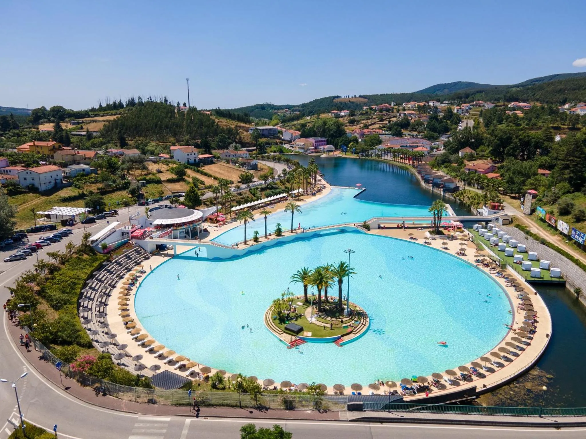 Aqua park in Quinta do Castanheiro
