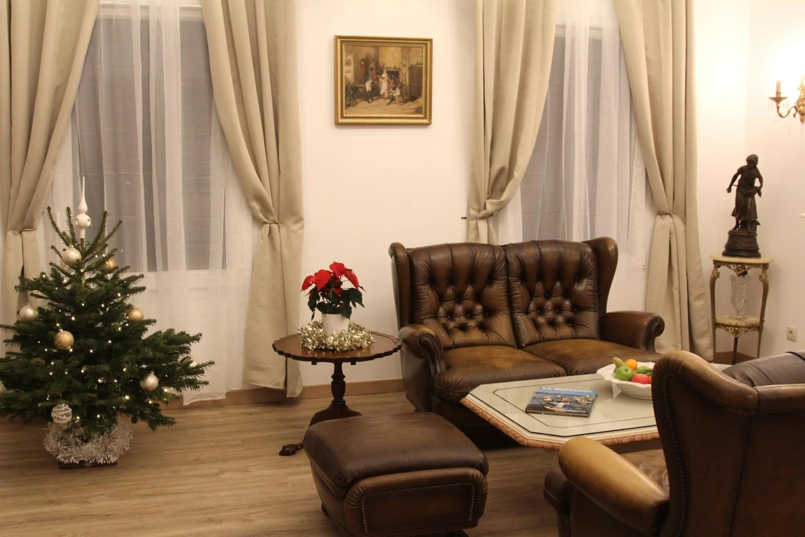 Seating area in Residence Beau Rivage Brehec