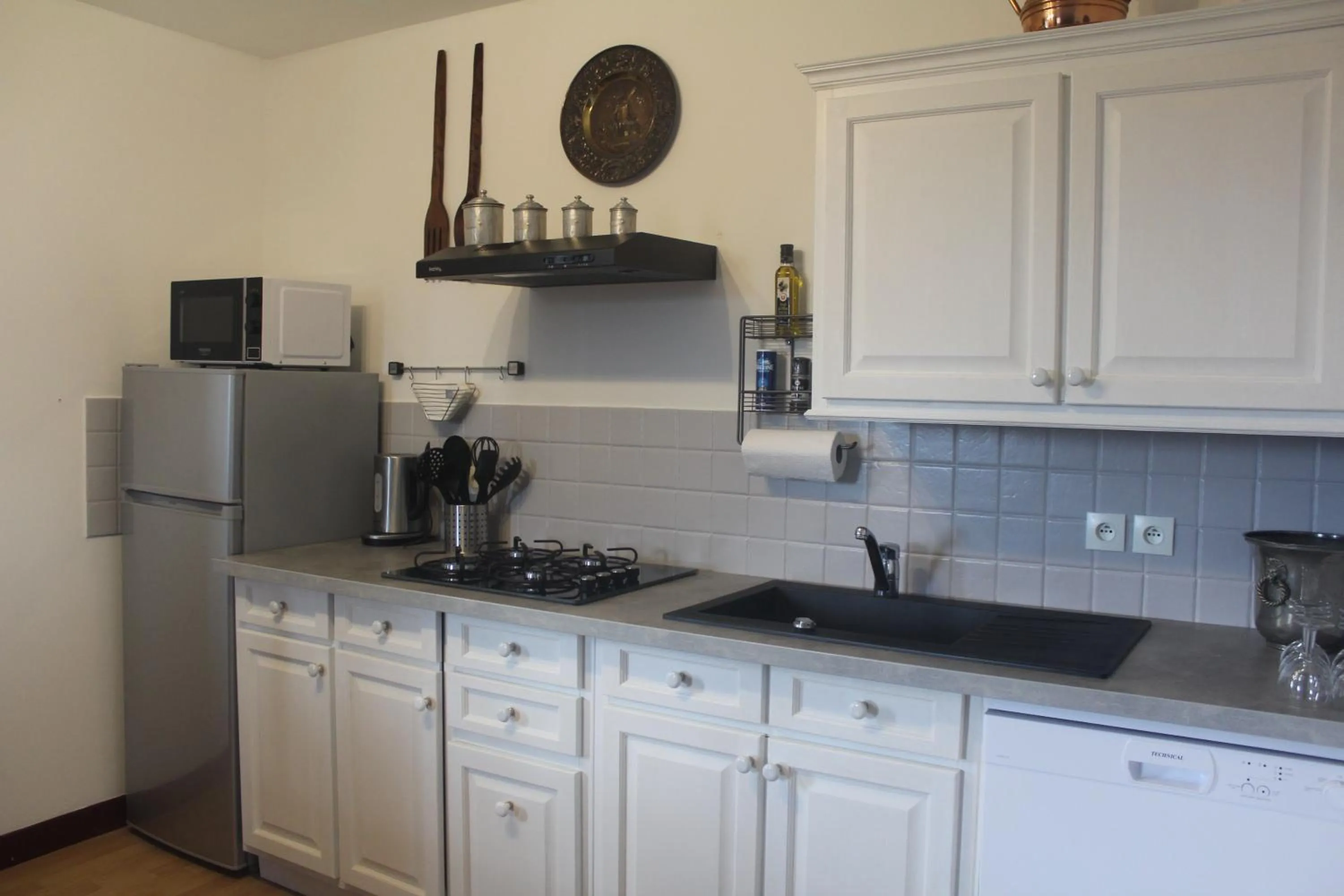 Kitchen or kitchenette in Residence Beau Rivage Brehec