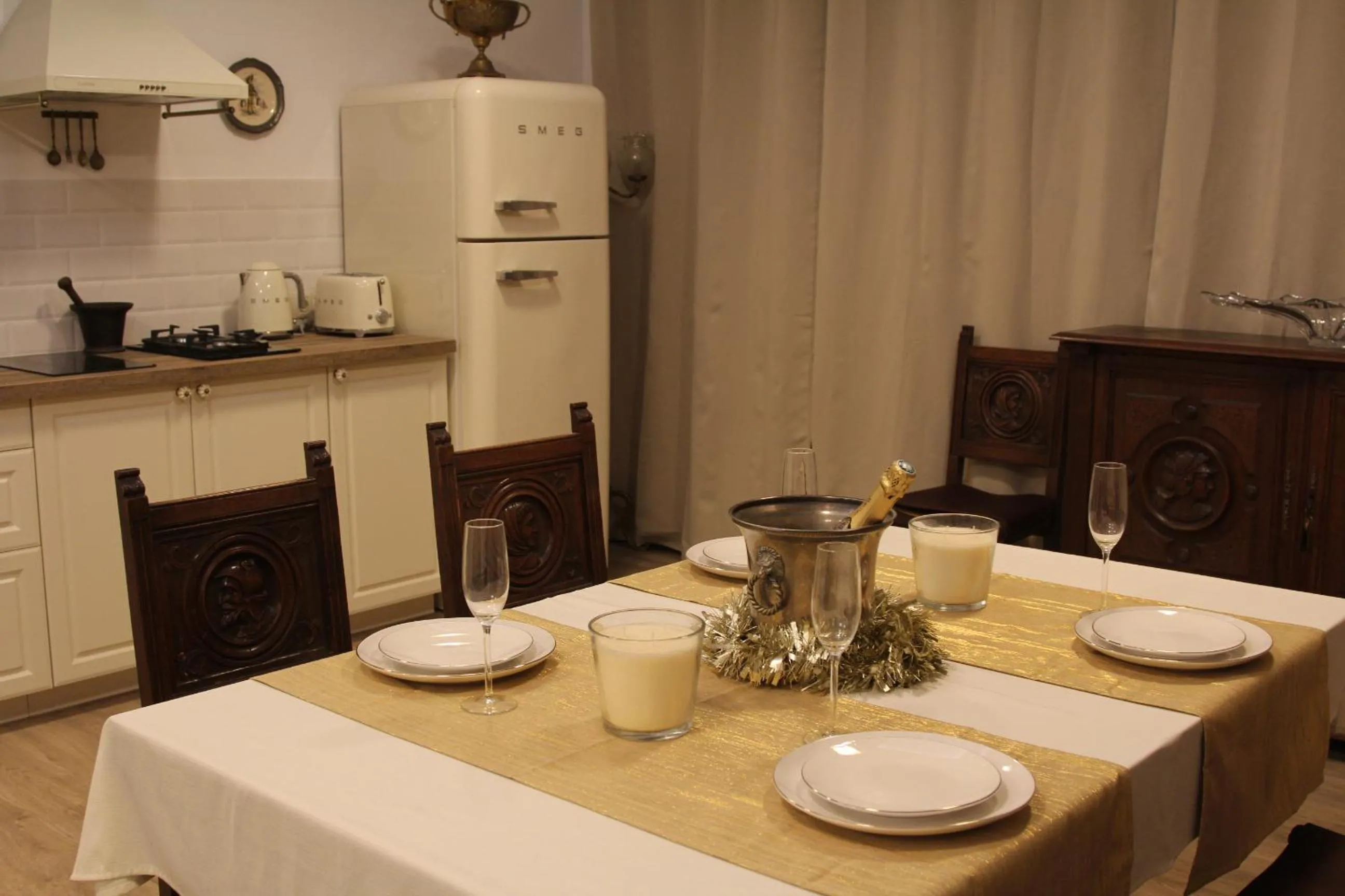 kitchen in Residence Beau Rivage Brehec