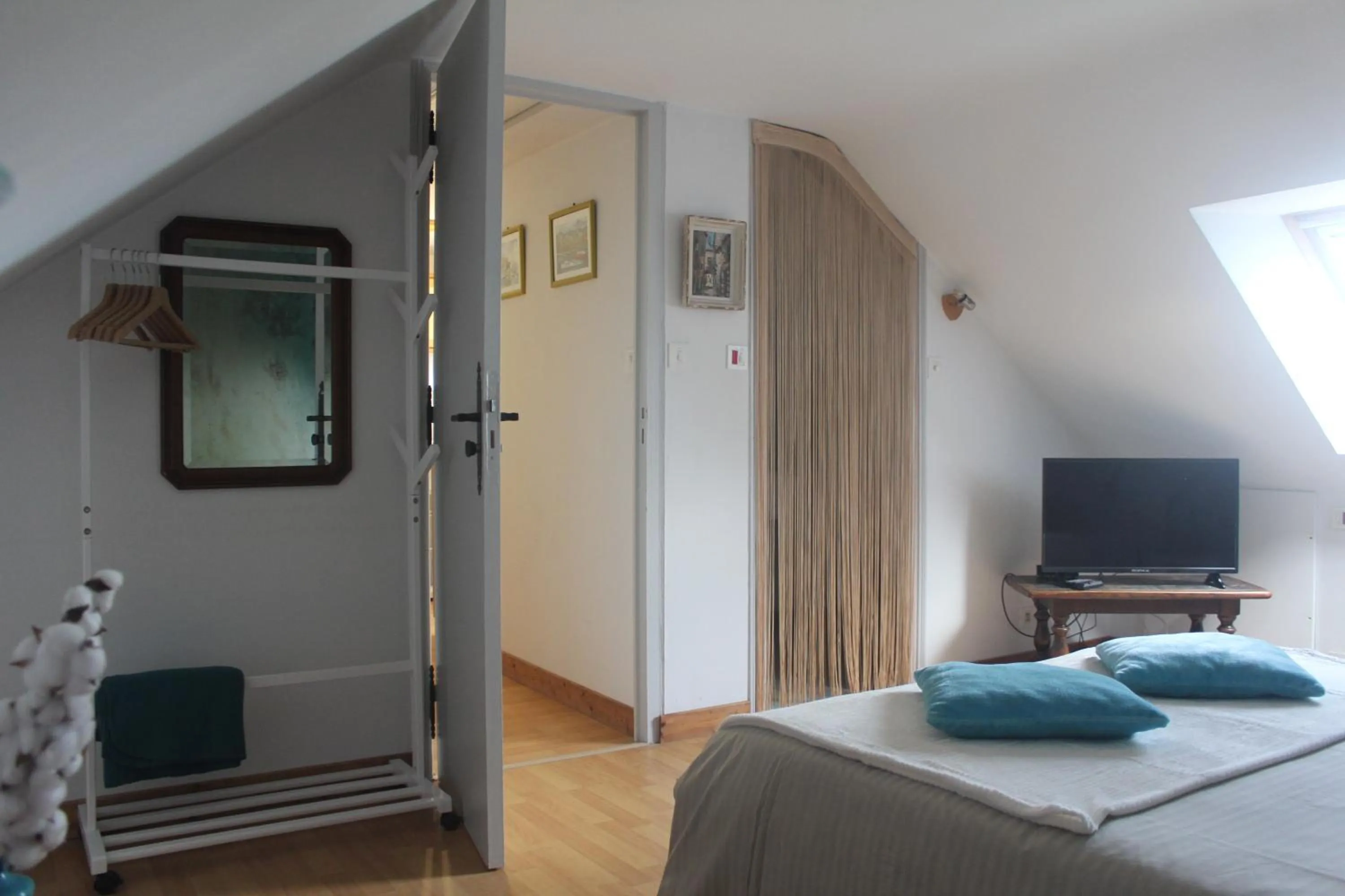 Bedroom, Bed in Residence Beau Rivage Brehec