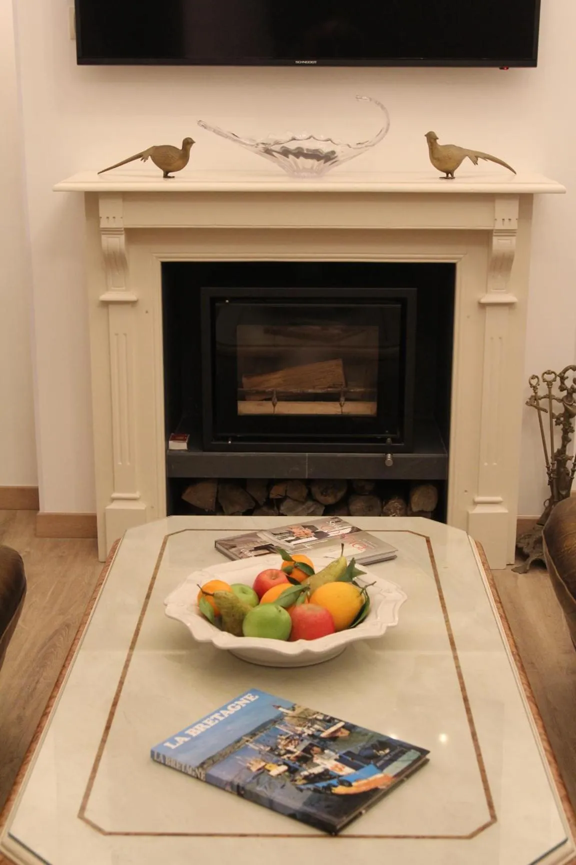 Living room in Residence Beau Rivage Brehec