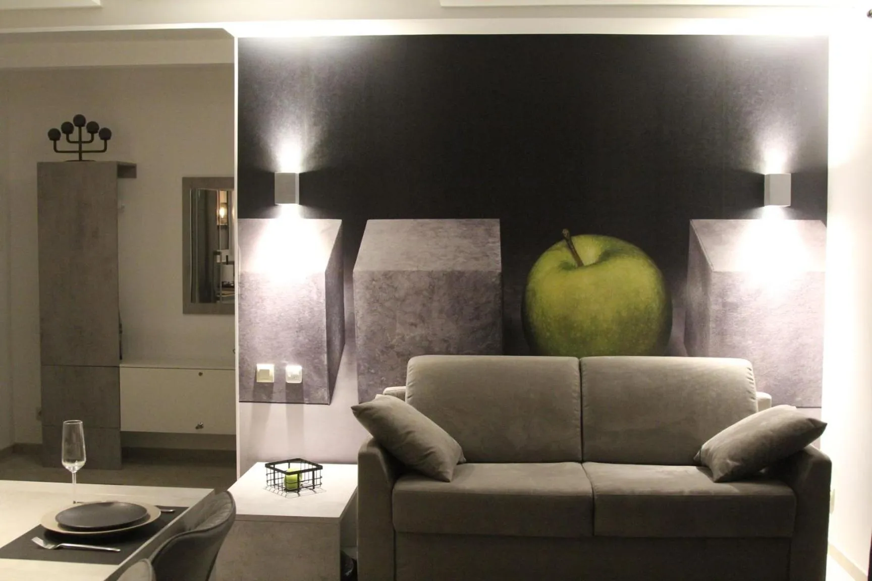 Living room in Residence Beau Rivage Brehec