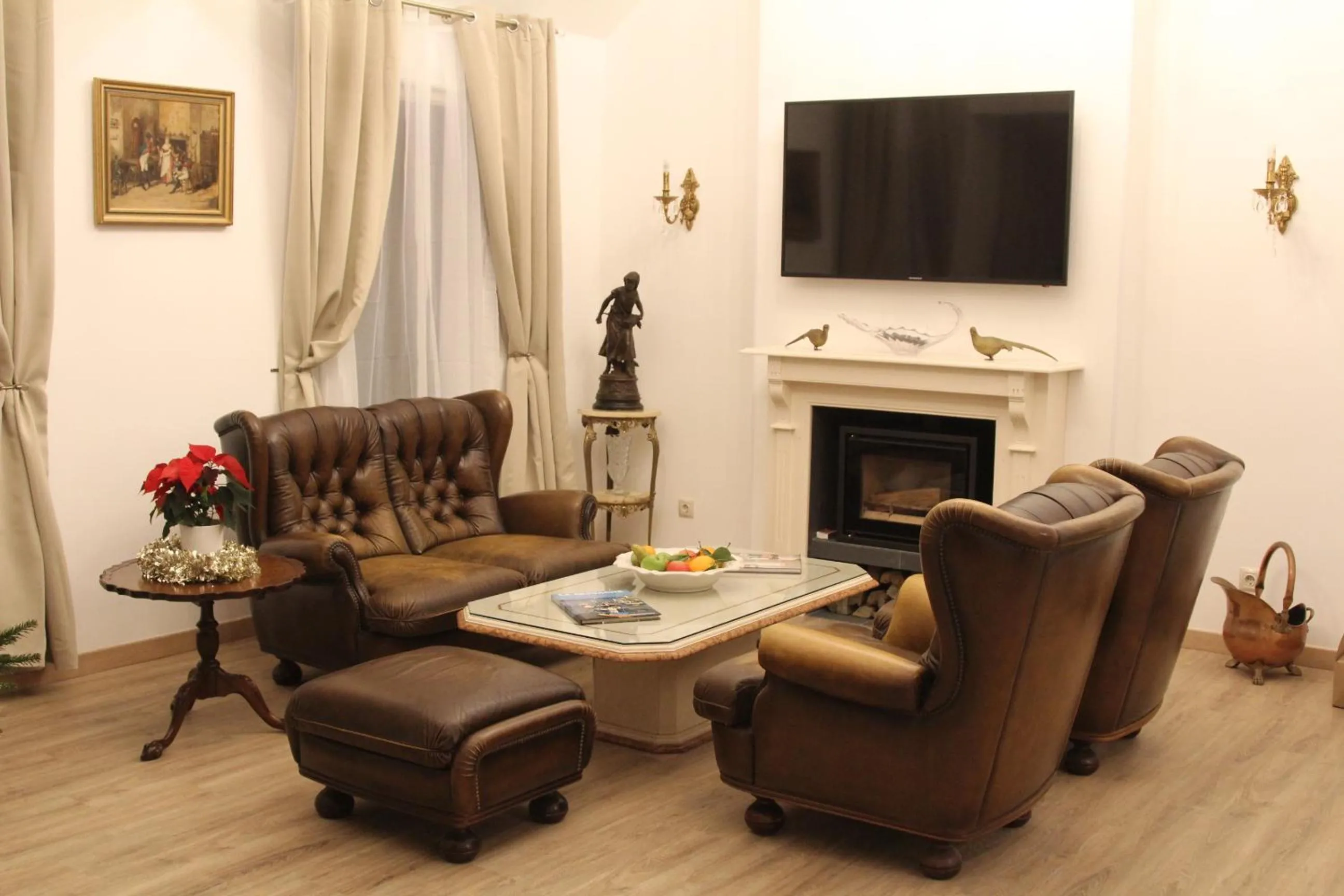 Seating area in Residence Beau Rivage Brehec