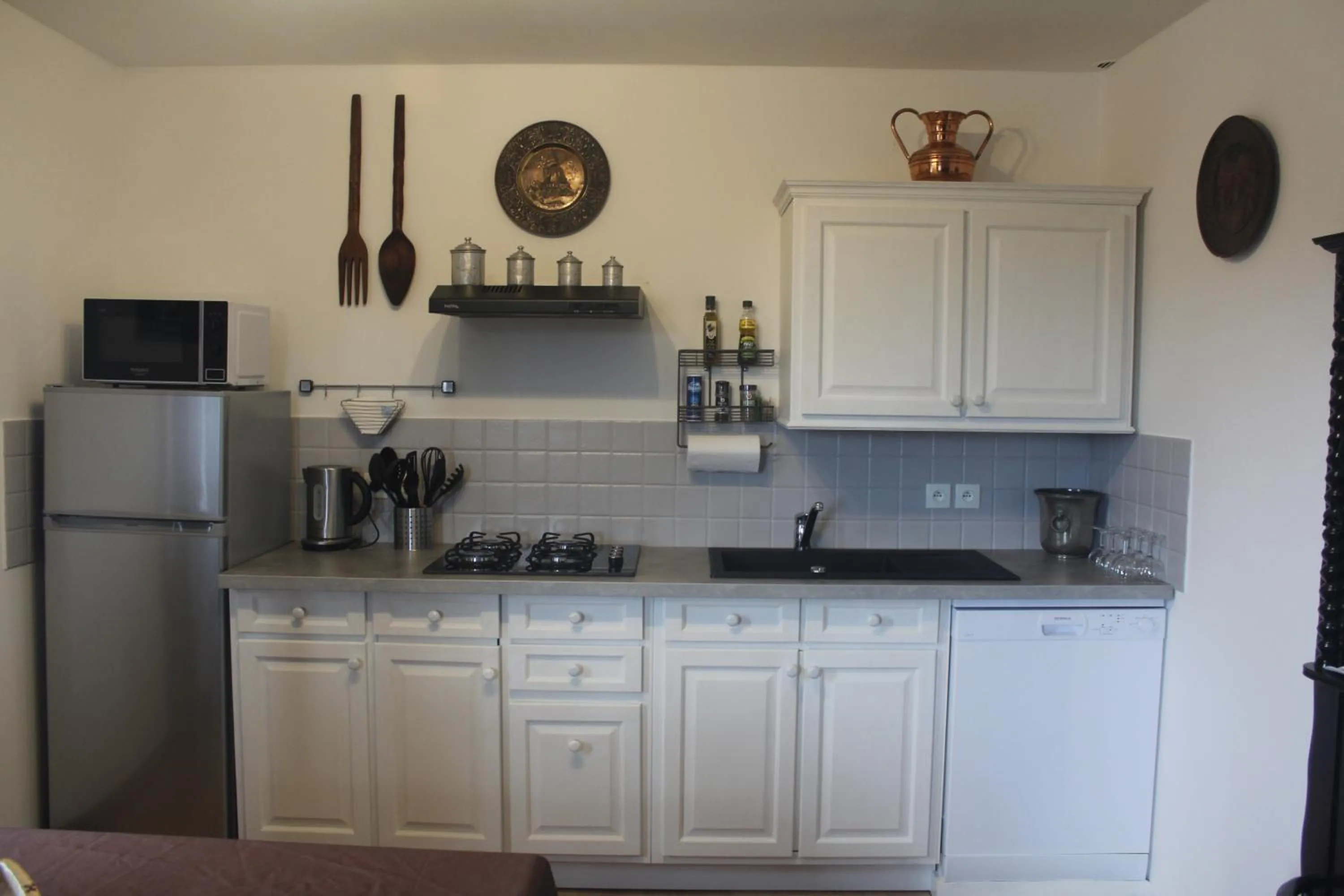 Kitchen or kitchenette in Residence Beau Rivage Brehec