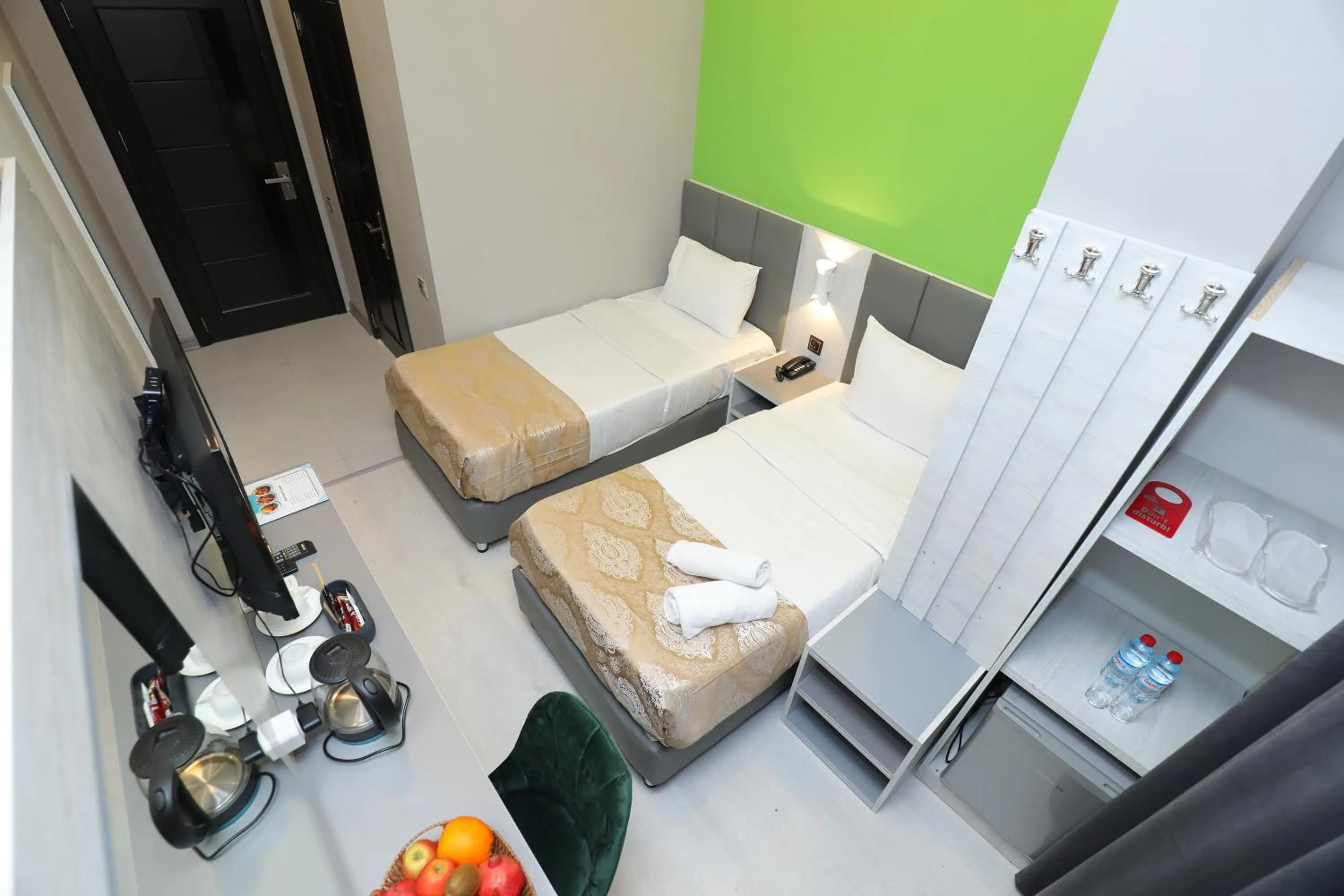 Bed in Istanbul Gold Hotel Baku