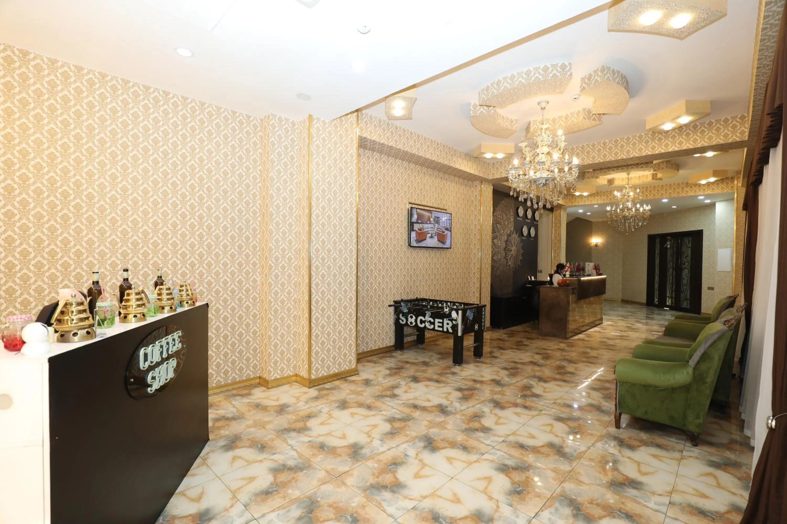 Lobby or reception in Istanbul Gold Hotel Baku