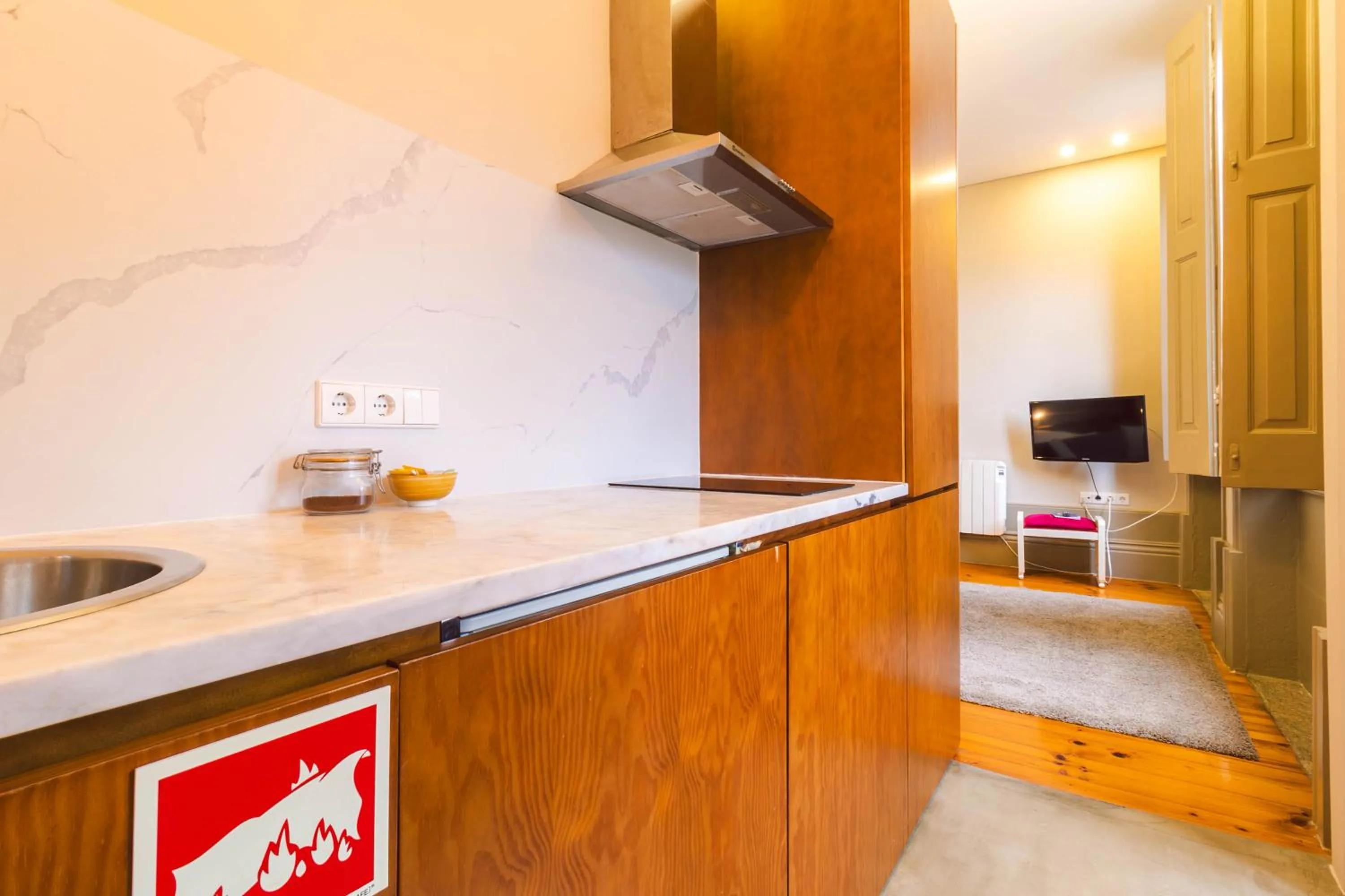 Kitchen or kitchenette in ORM - Bolhao Apartments
