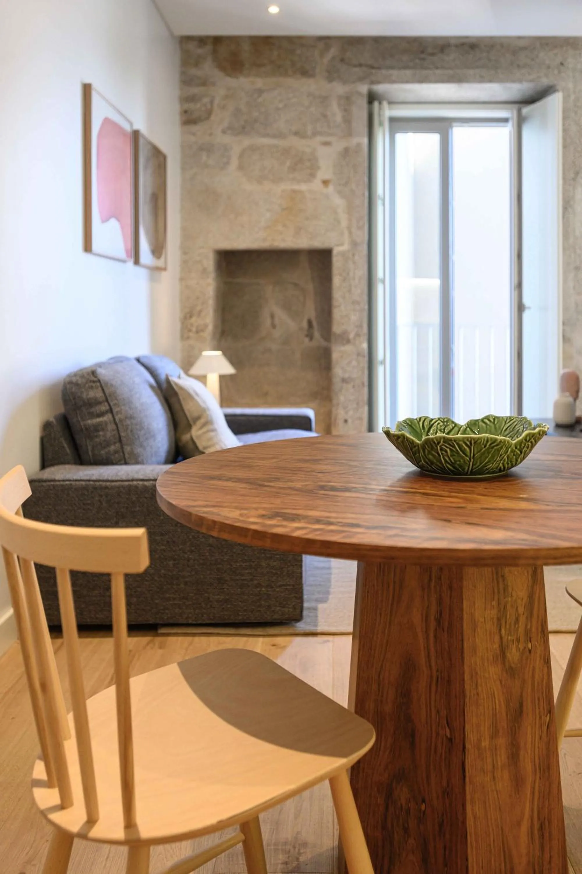 Living room in Pause Apartments