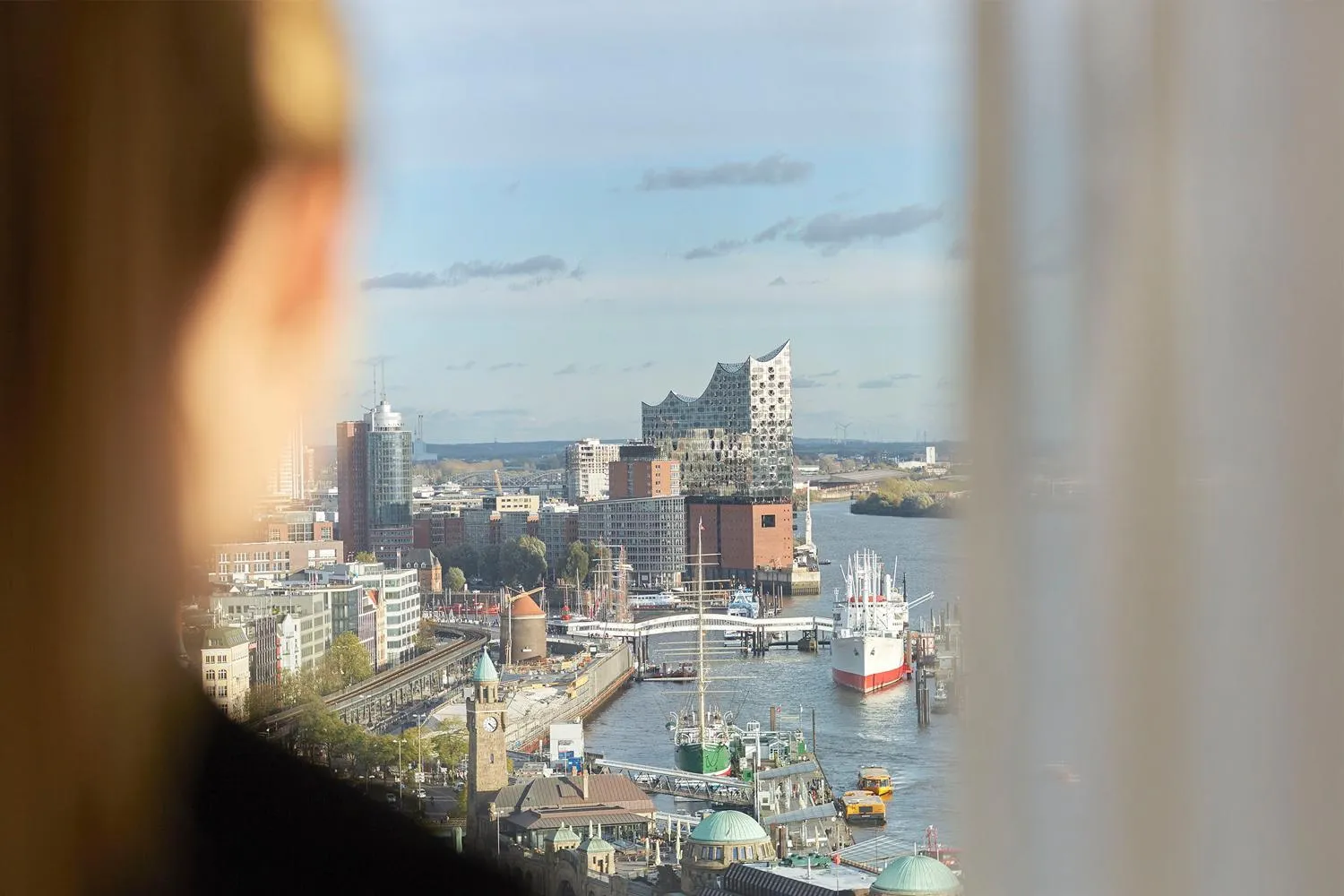 Bird's eye view in Empire Riverside Hotel