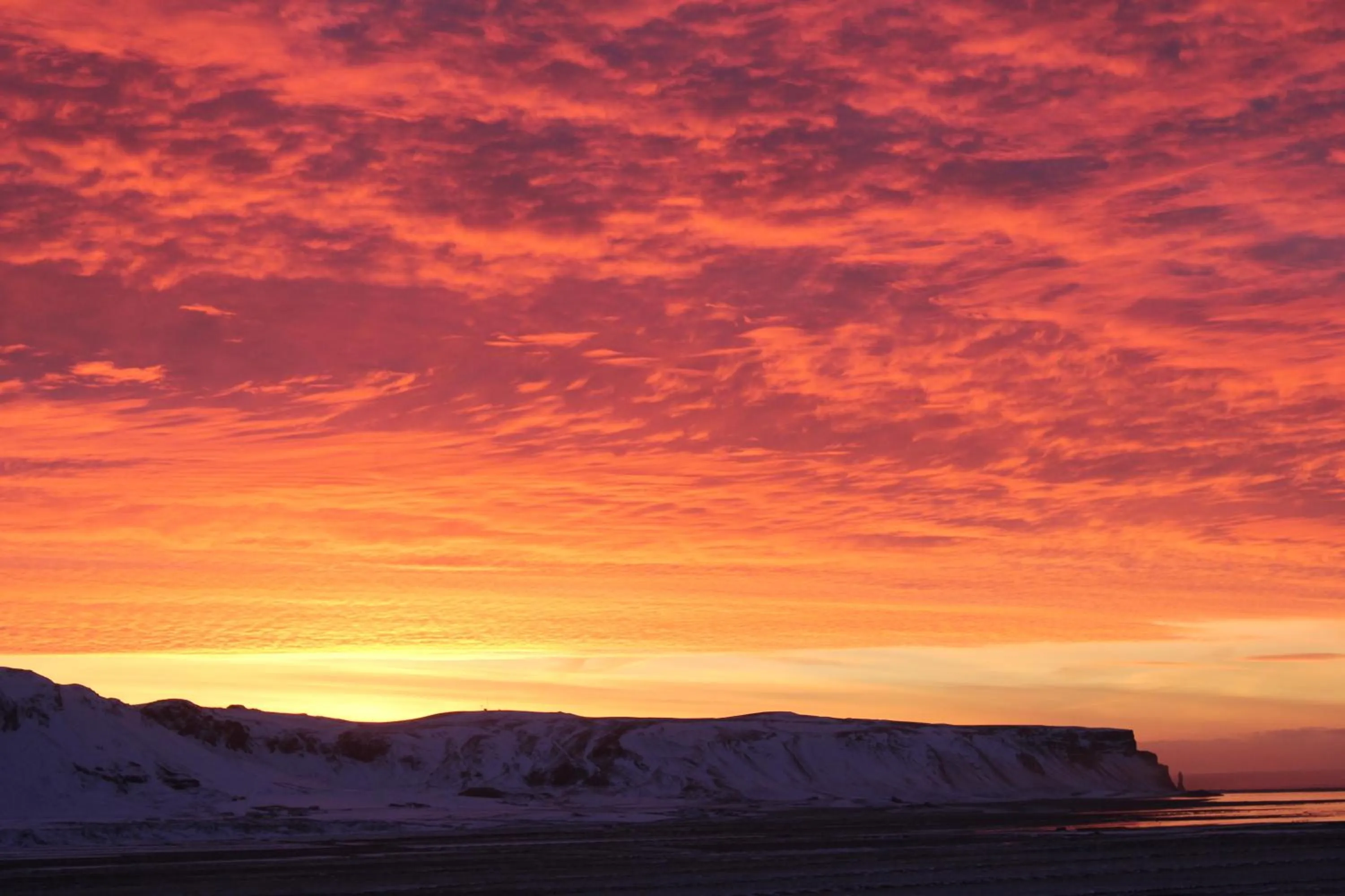 Winter in Hótel Dyrhólaey