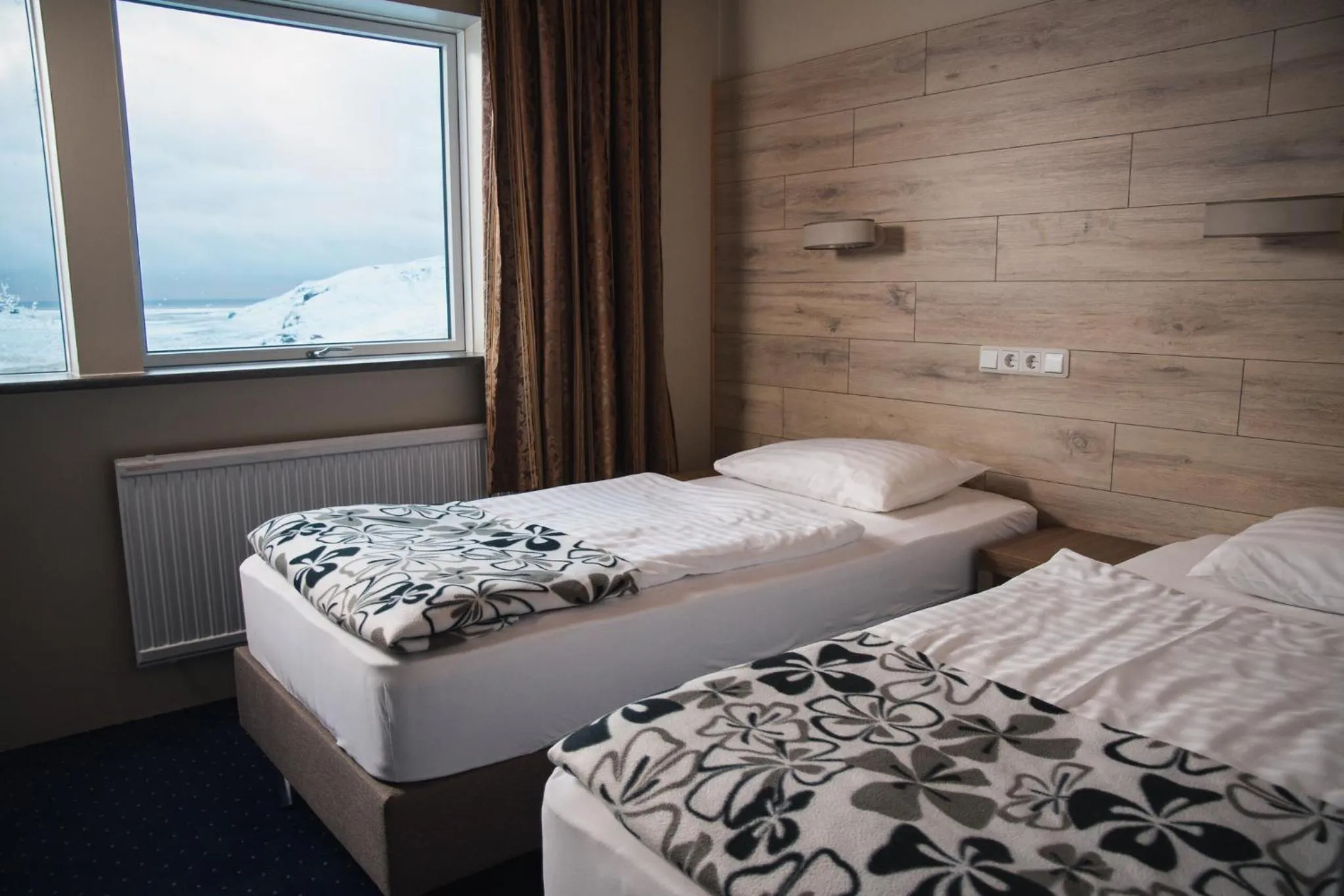 Bedroom, Bed in Hótel Dyrhólaey