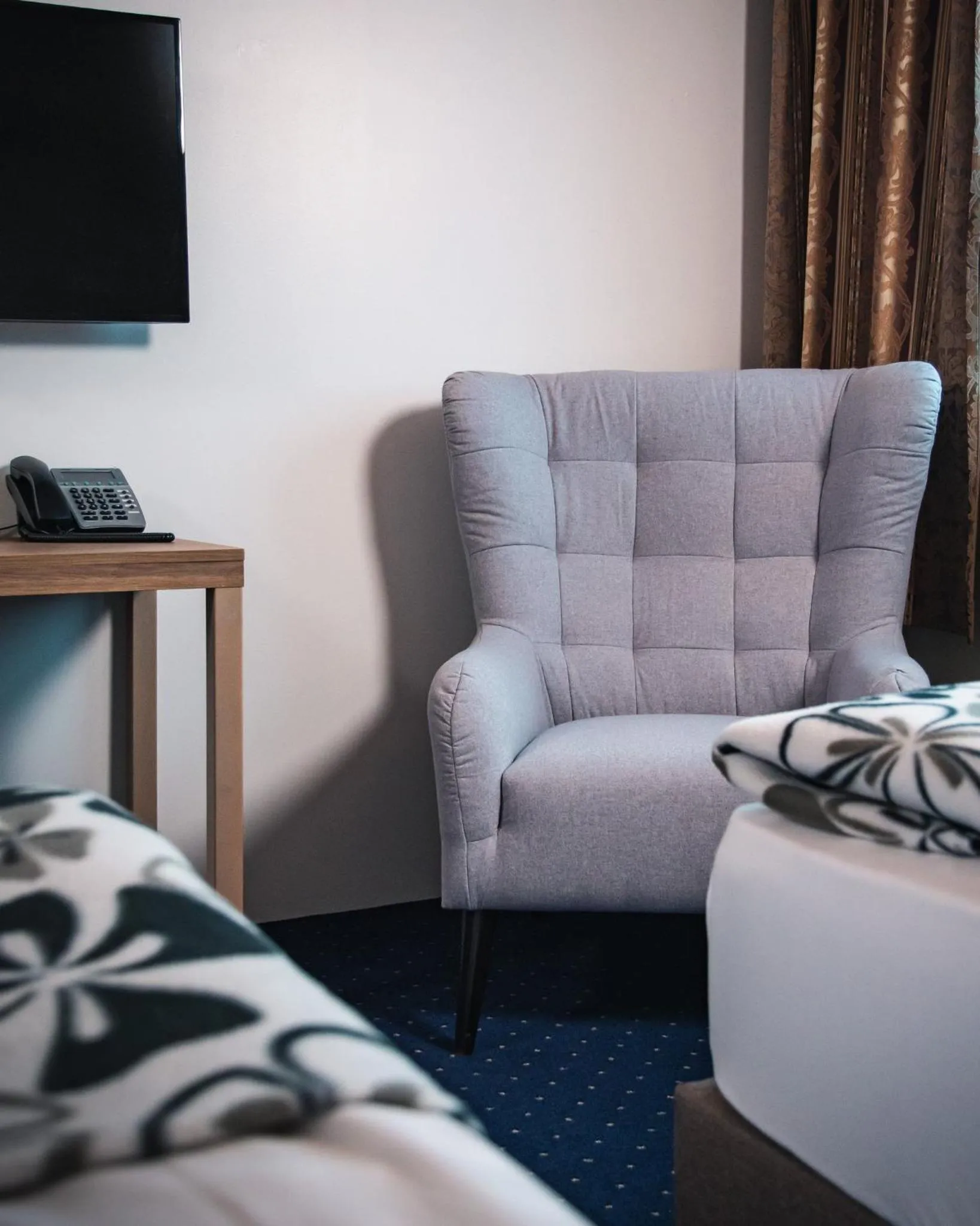 Bedroom in Hótel Dyrhólaey