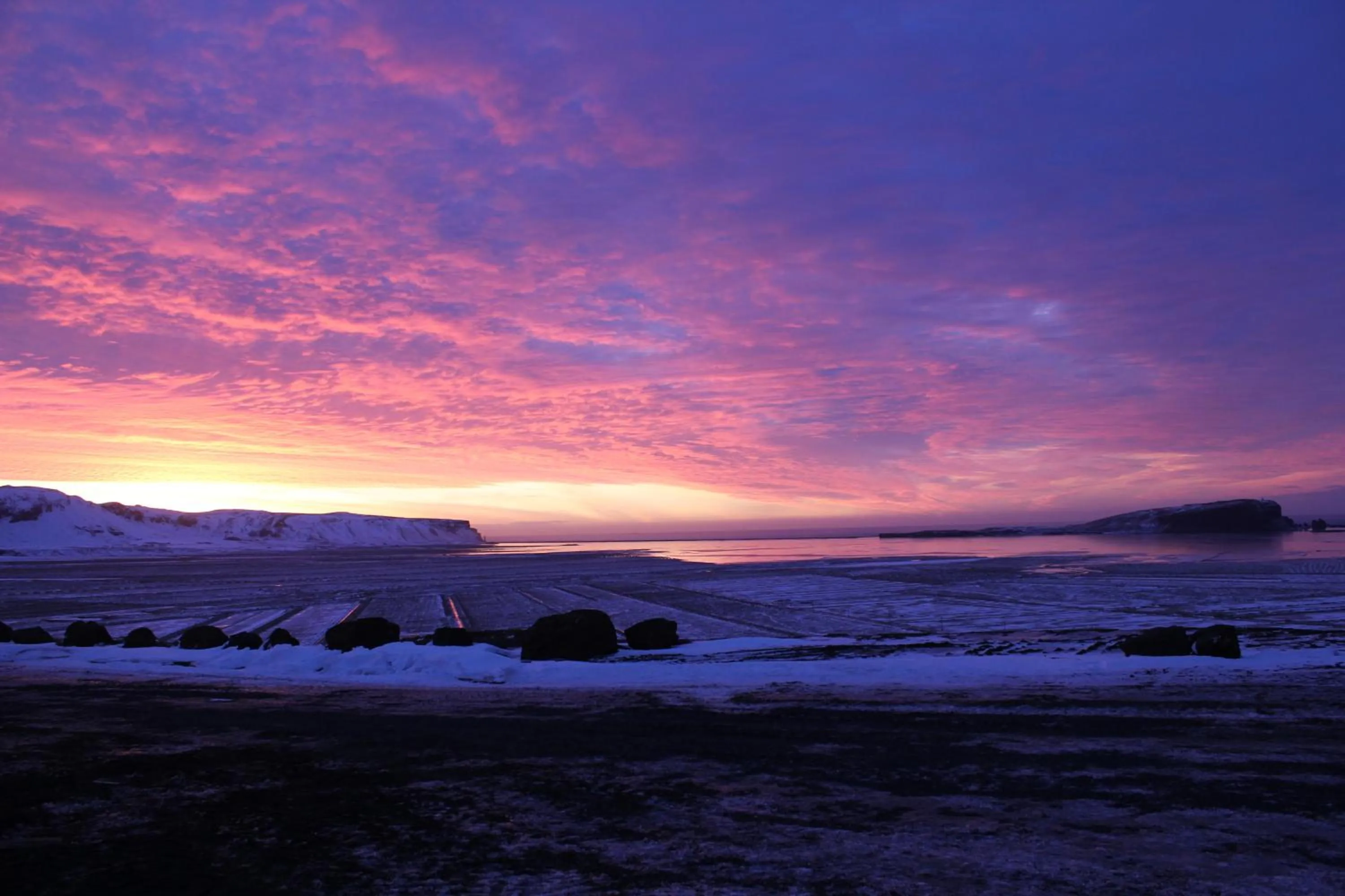 Winter in Hótel Dyrhólaey
