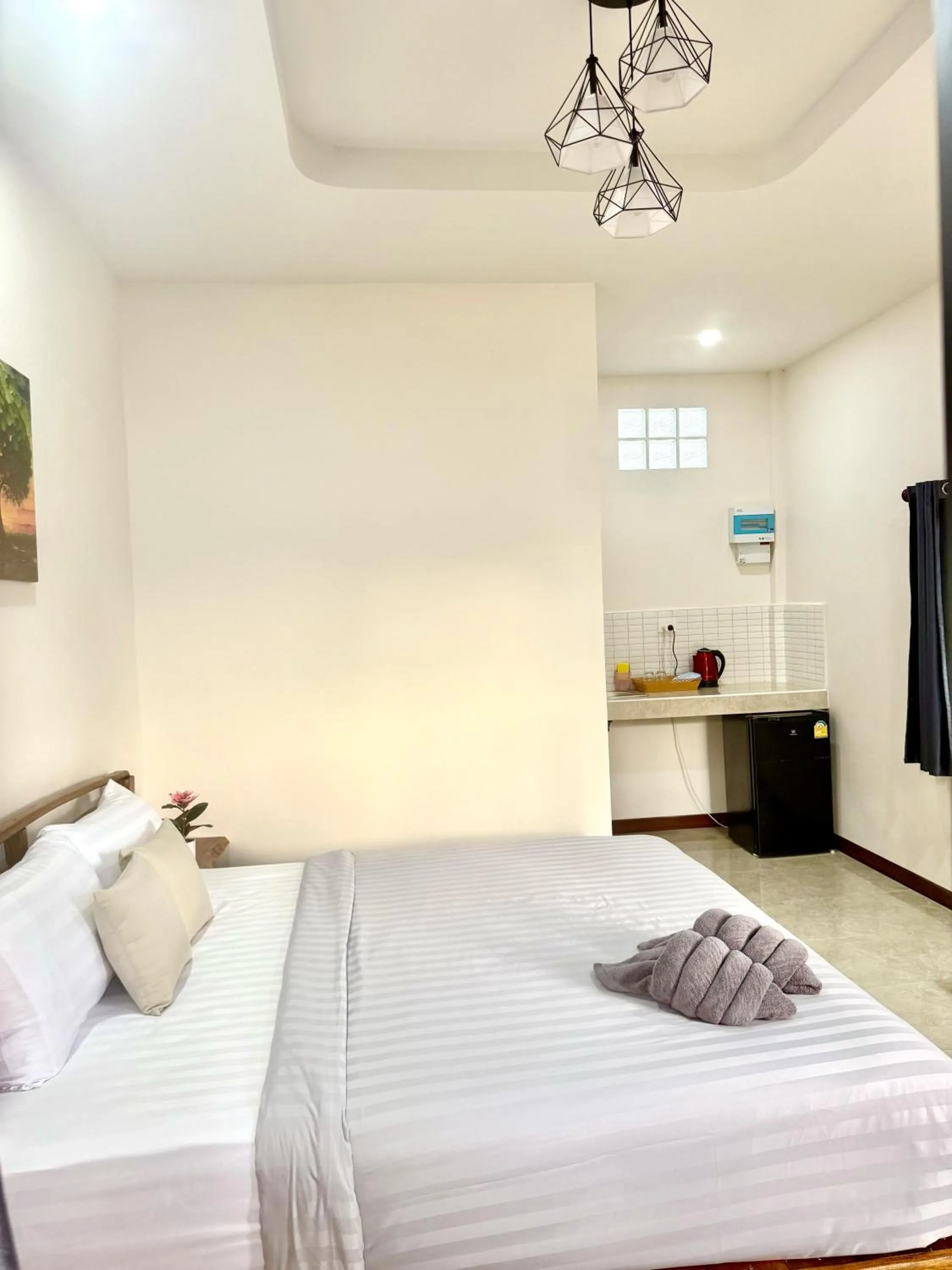 Photo of the whole room, Bed in Asama Bungalow