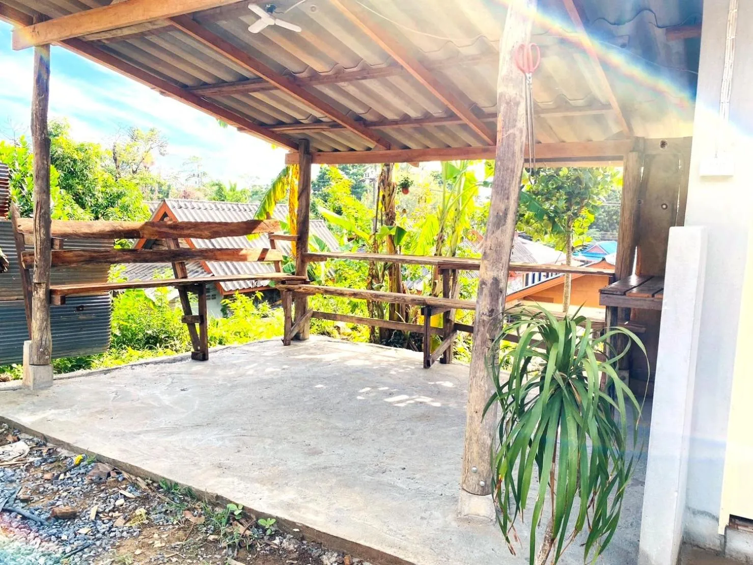 Seating area in Asama Bungalow