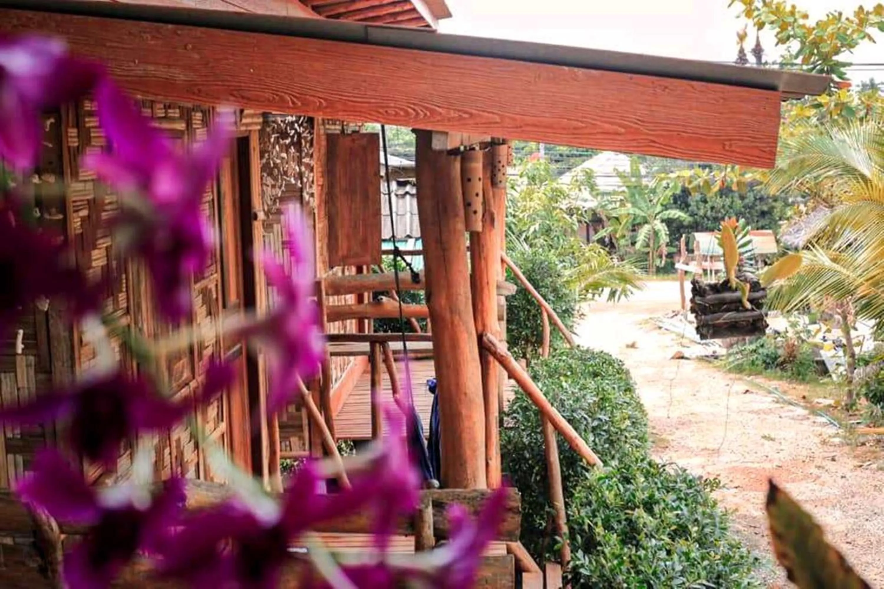 Patio in Asama Bungalow