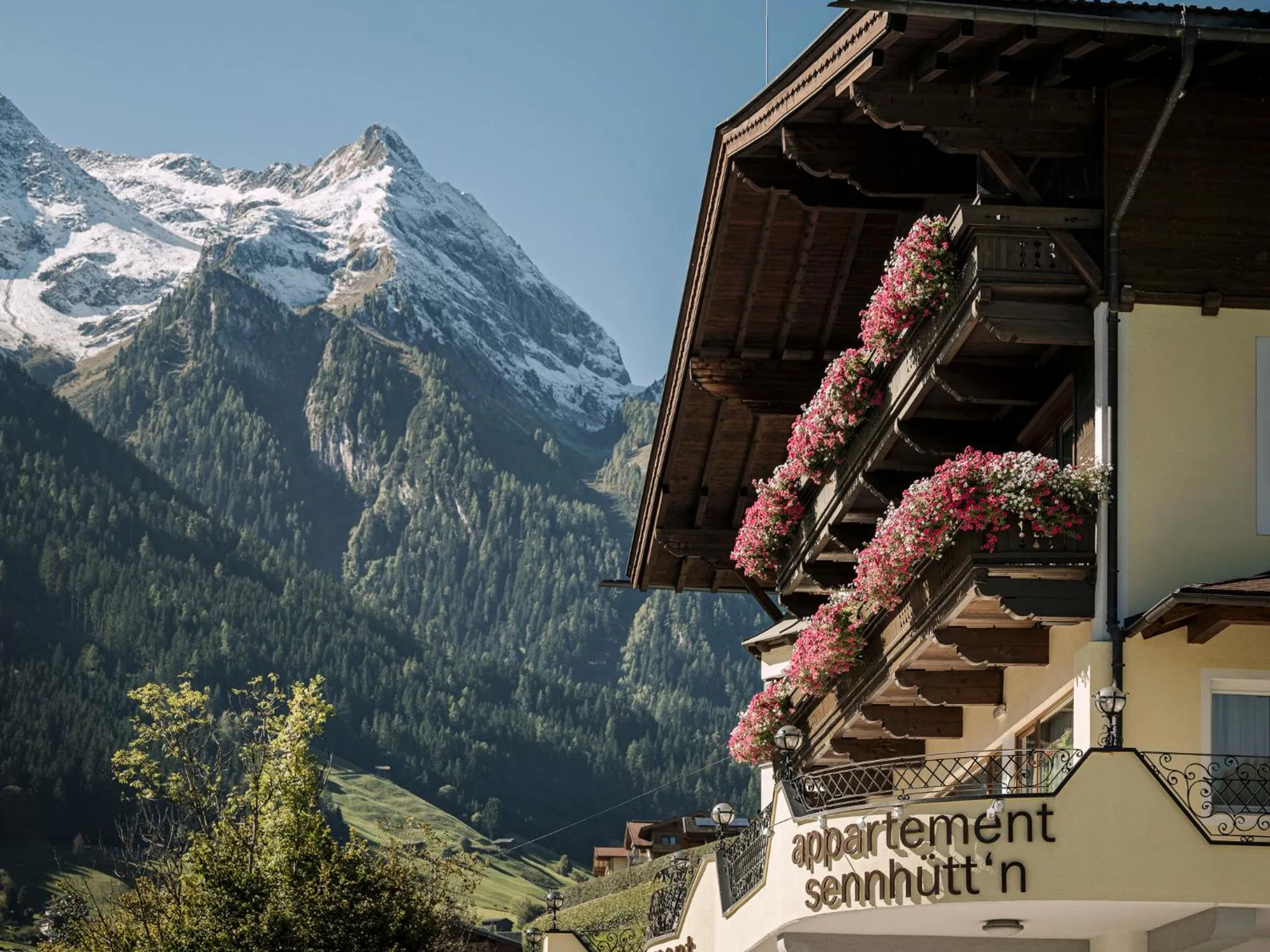 Property building in Appartementhaus Sennhüttn