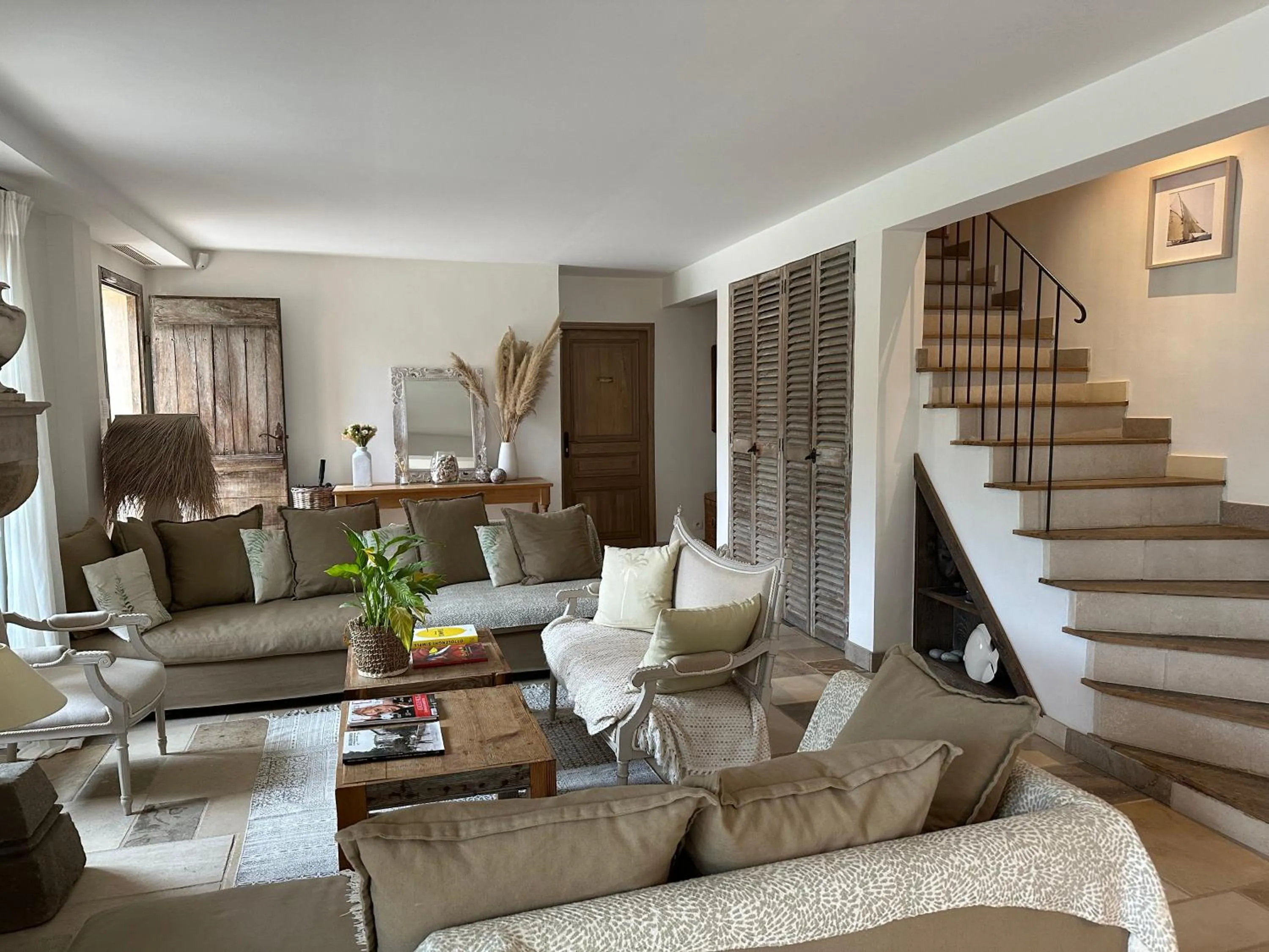 Living room in Le Clos des Sept Palmiers