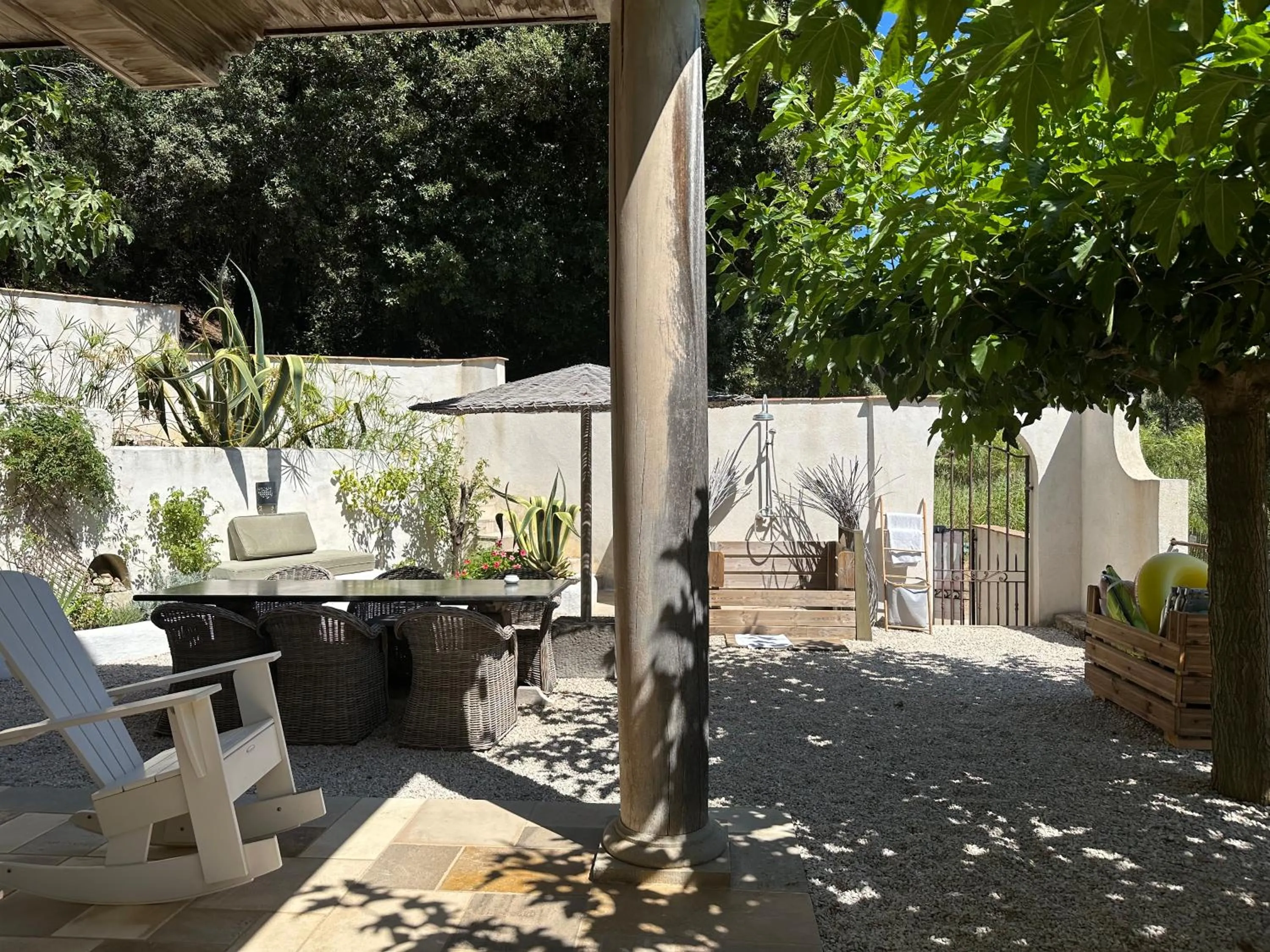 Garden in Le Clos des Sept Palmiers