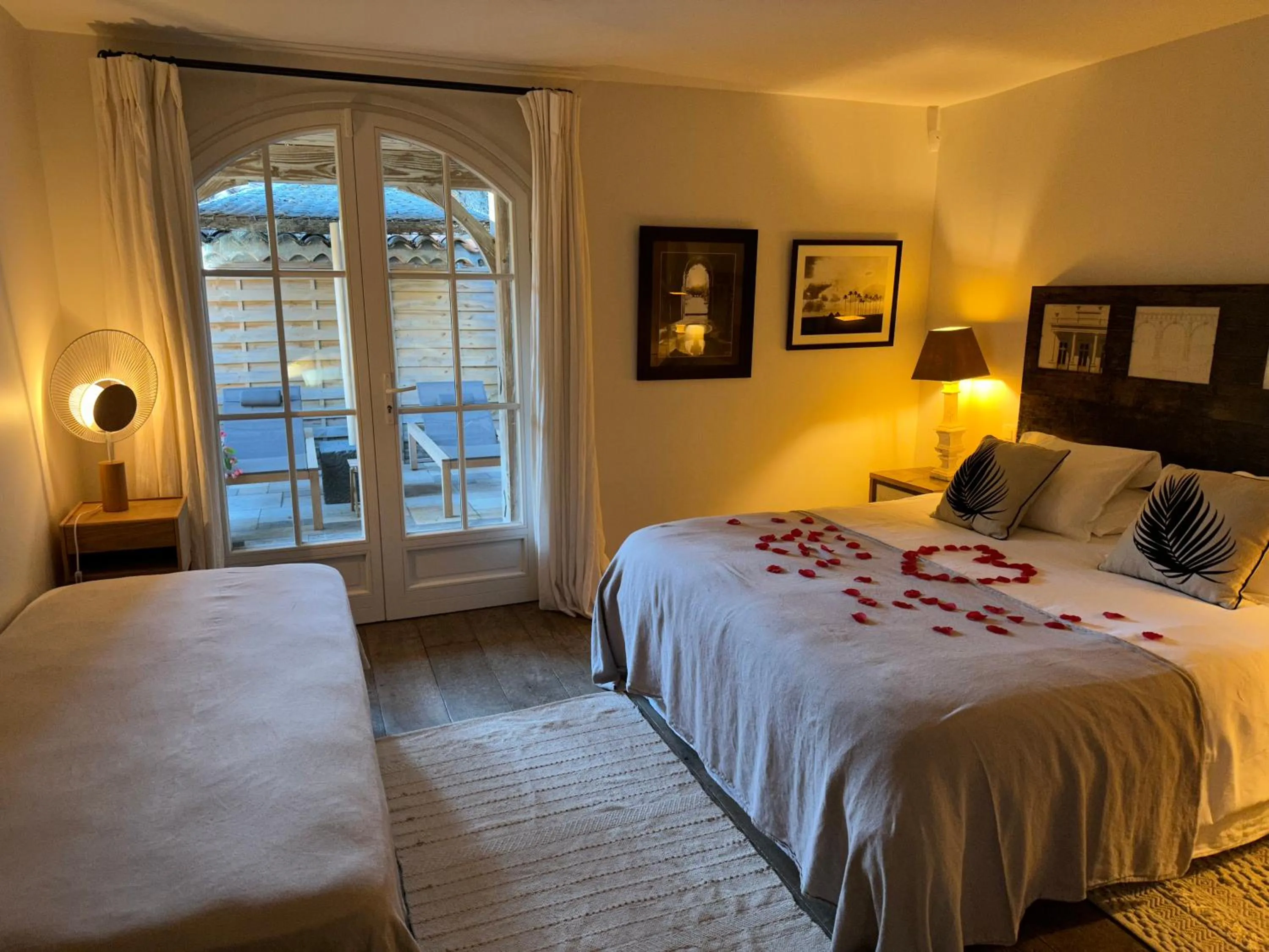 Bed in Le Clos des Sept Palmiers