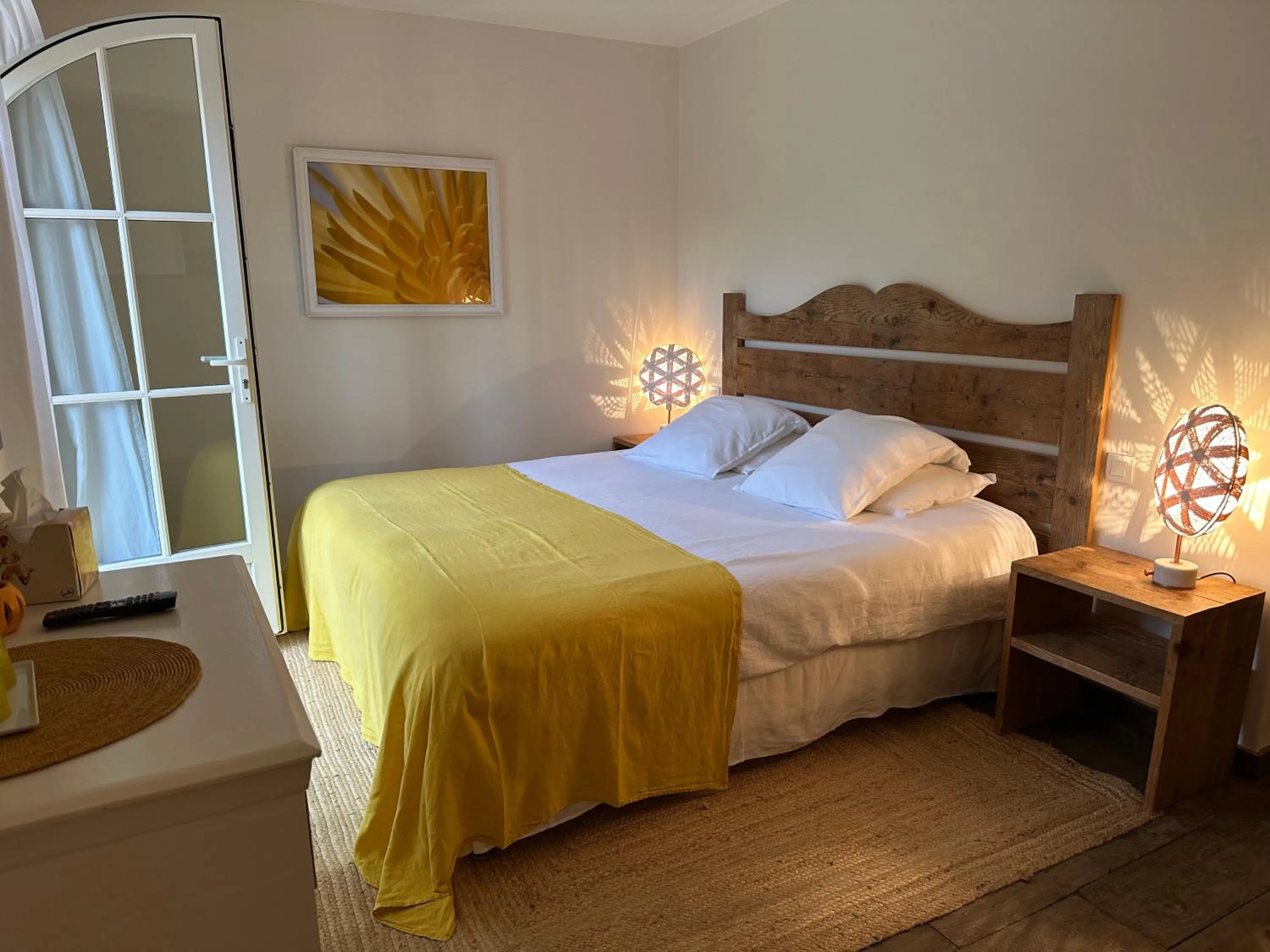 Bed in Le Clos des Sept Palmiers