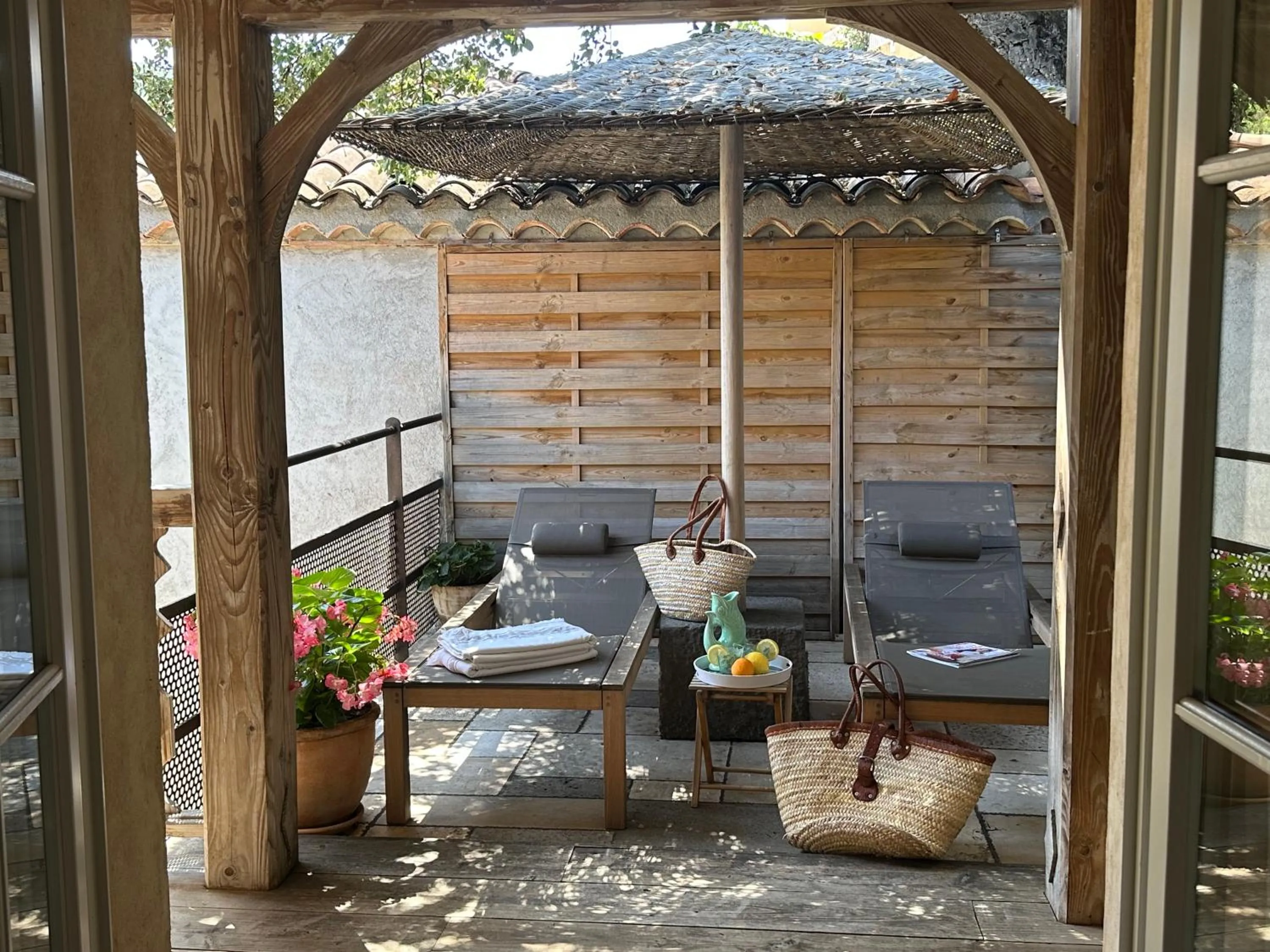 Patio in Le Clos des Sept Palmiers