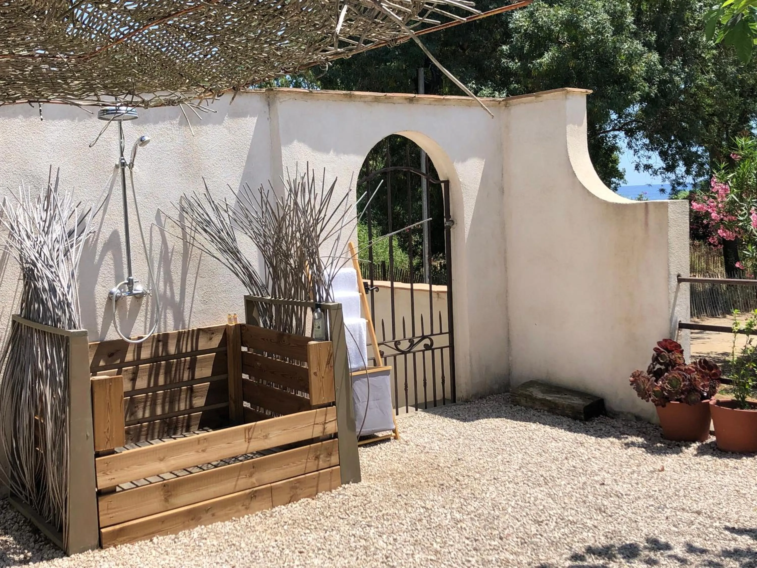 Garden in Le Clos des Sept Palmiers