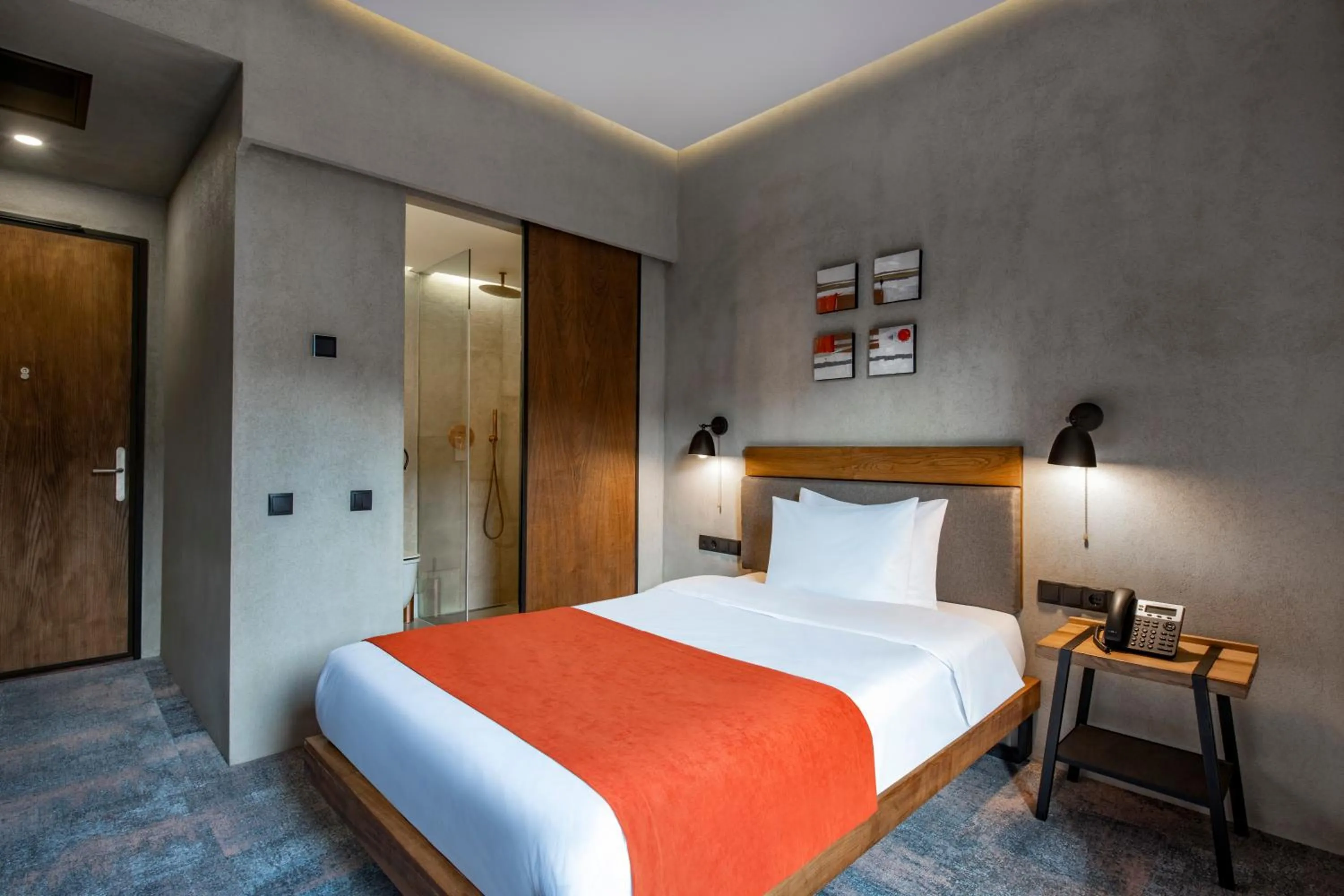 Bedroom, Bed in IOTA Hotel Tbilisi