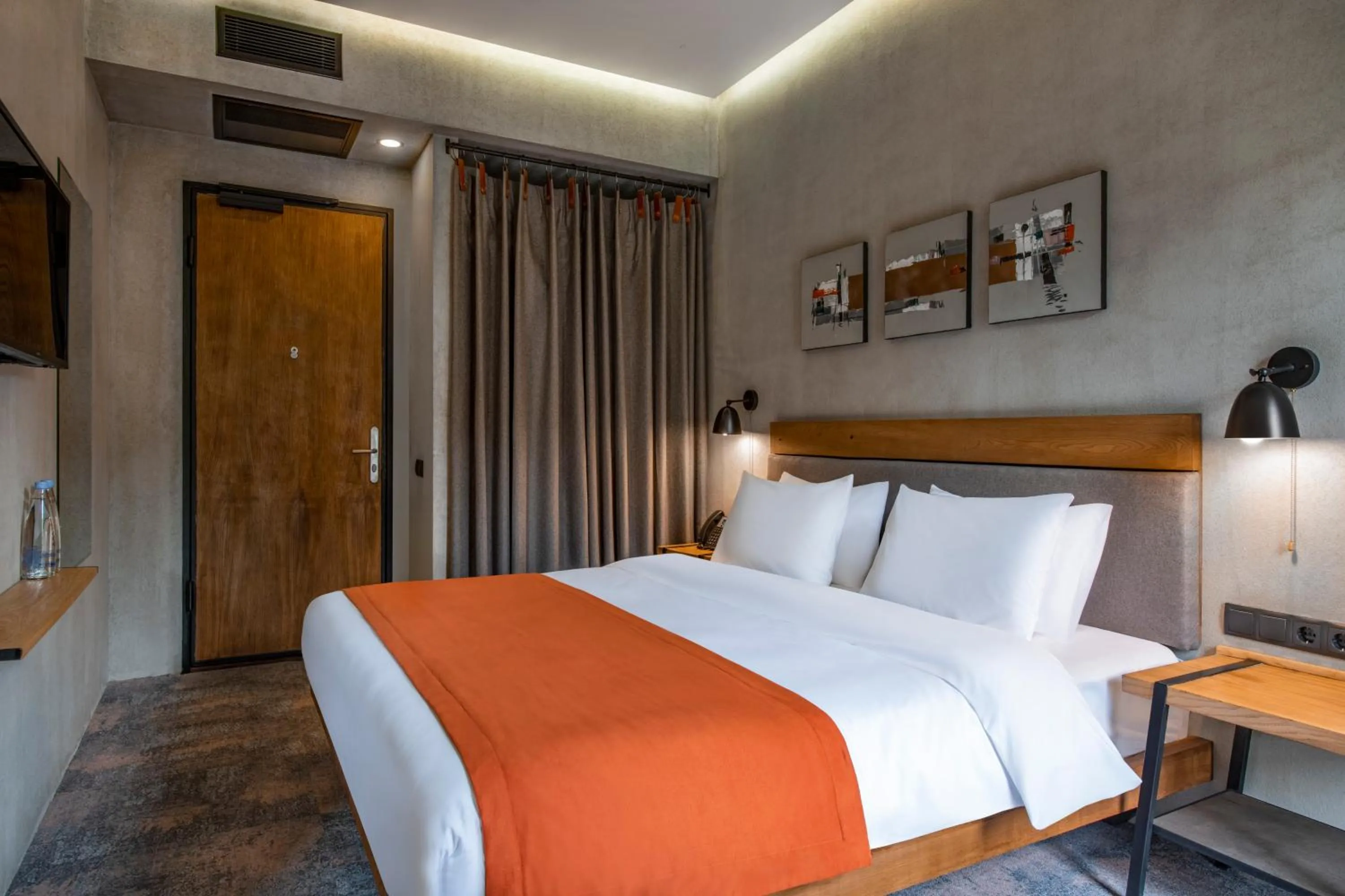 Bedroom, Bed in IOTA Hotel Tbilisi