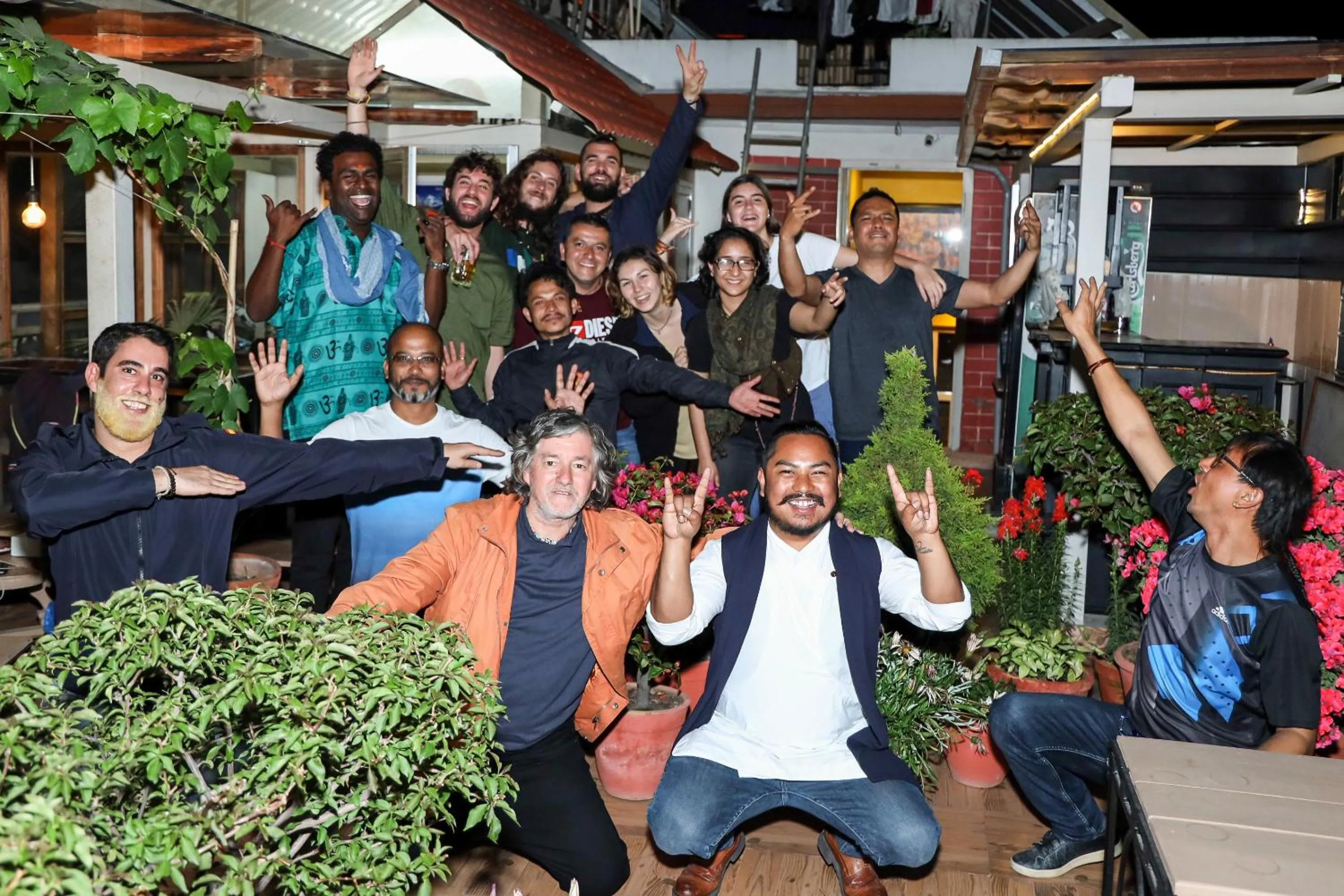 Balcony/Terrace in Hotel Himalayan Oasis