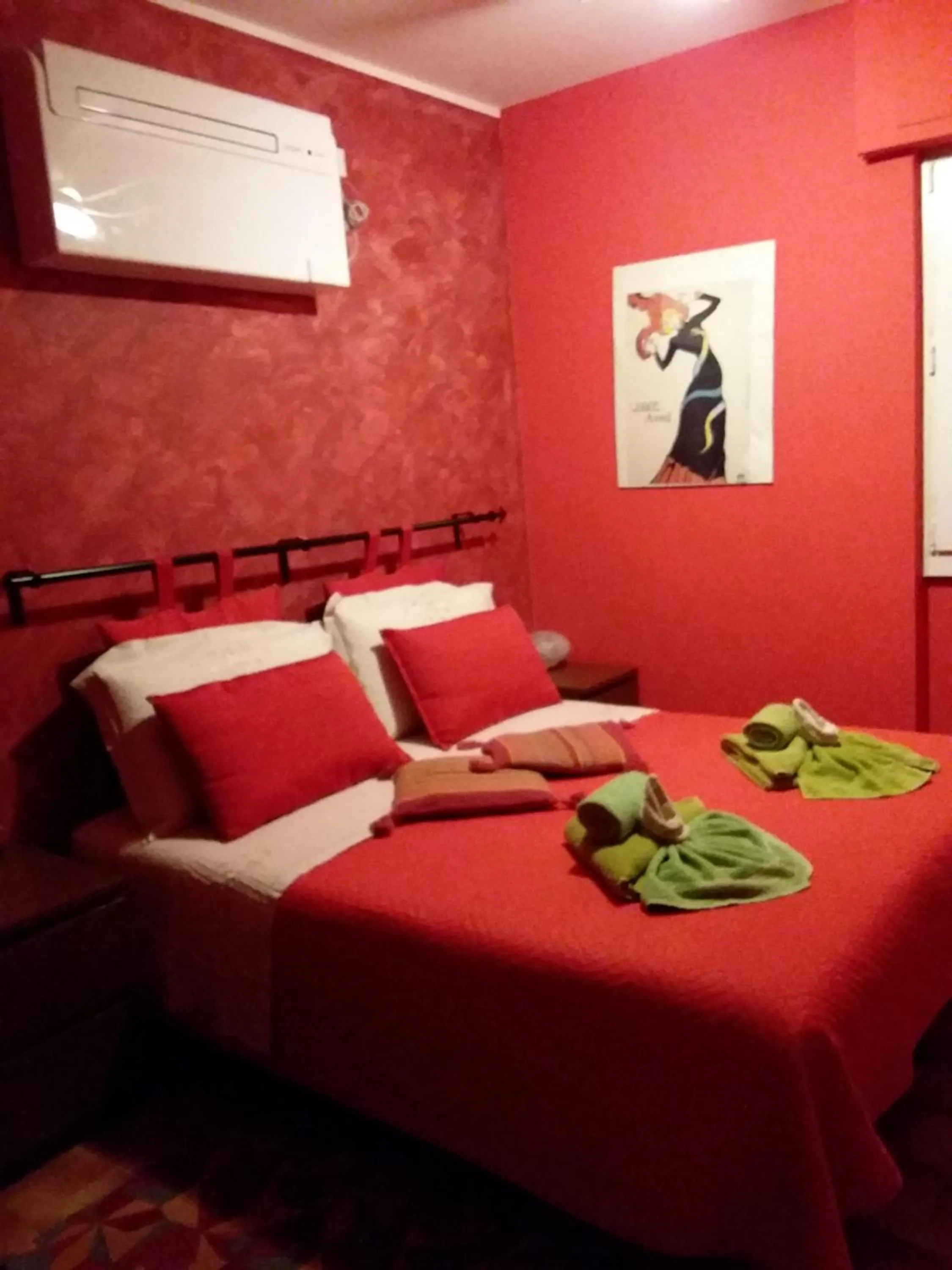 Bedroom, Bed in Orange House